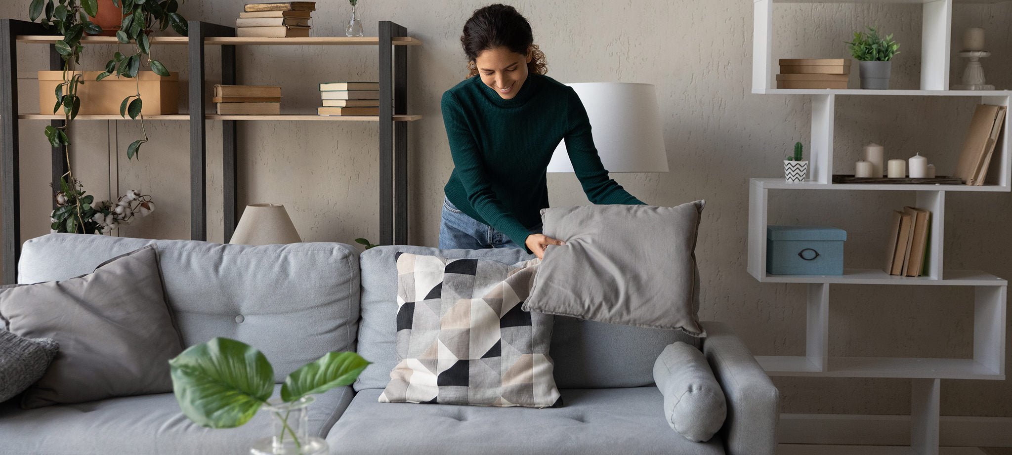 カッシーナ　スエード風正方形クッション カッシーナ スエード風正方形クッション Cassina カッシーナ