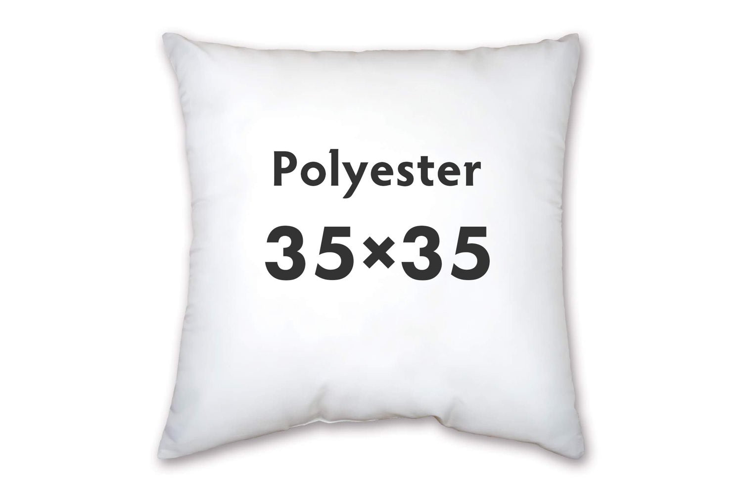 日本製 ポリエステルわた ヌードクッション(クッション中身) 35×35cmカバー用 - HOUSE OF JAPAN Shop