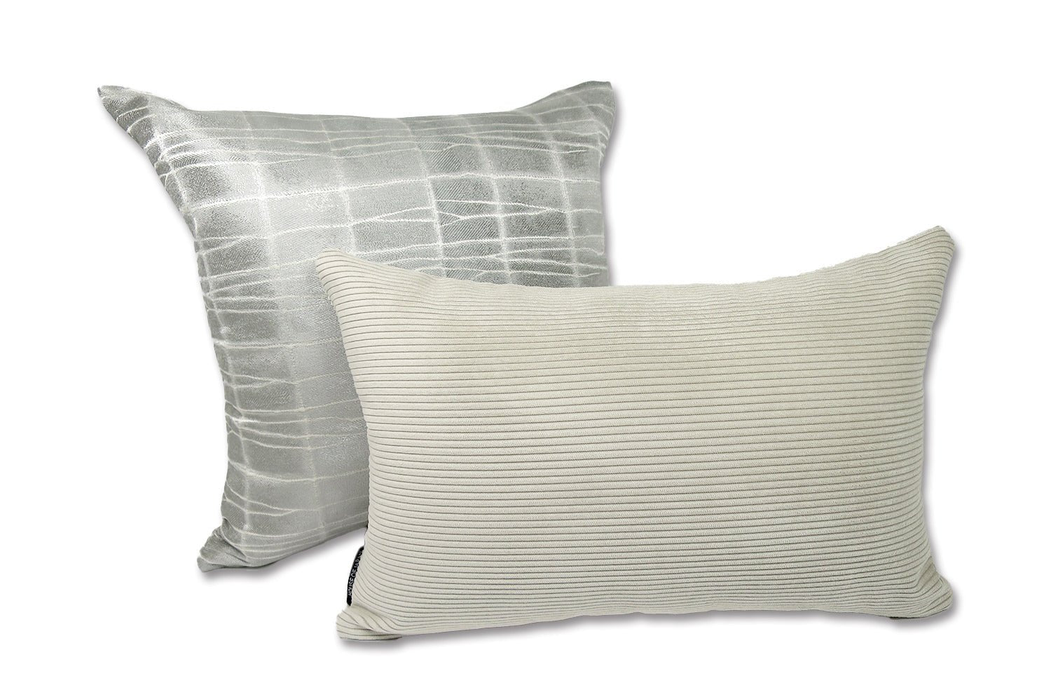 なめらかコーデュロイ クッション (ライトグレージュ) 45×30cm 中材付 - HOUSE OF JAPAN Shop