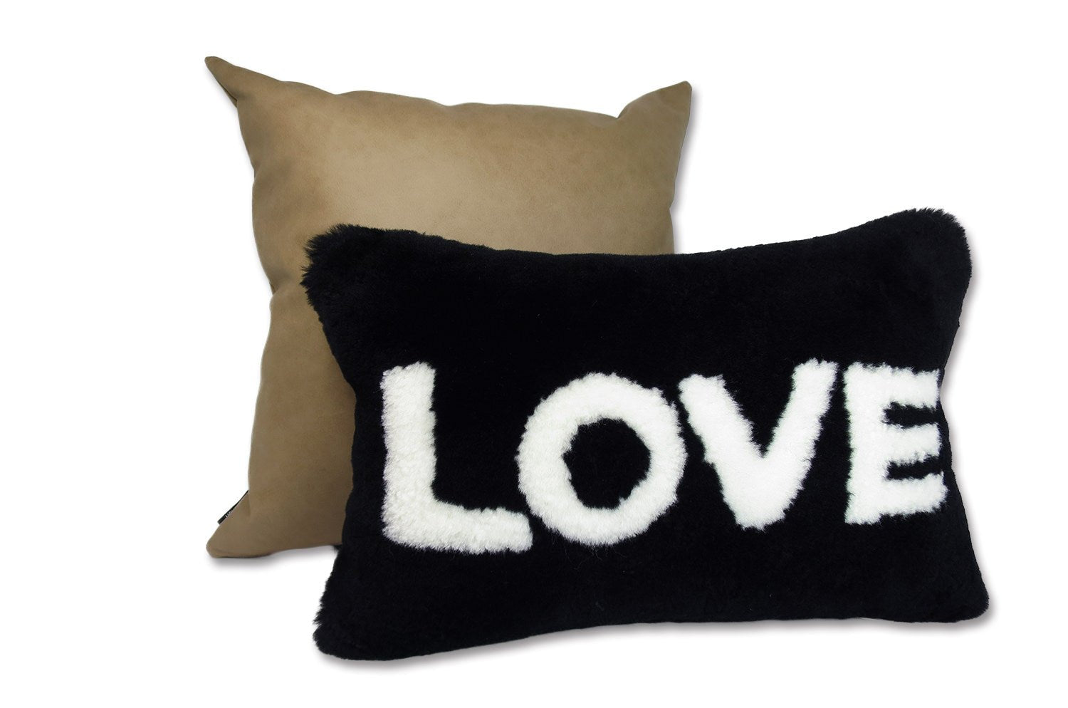 高級感 レザー調 セミマット ウォシャブル クッションカバー (ベージュ) 50×50cm - HOUSE OF JAPAN Shop