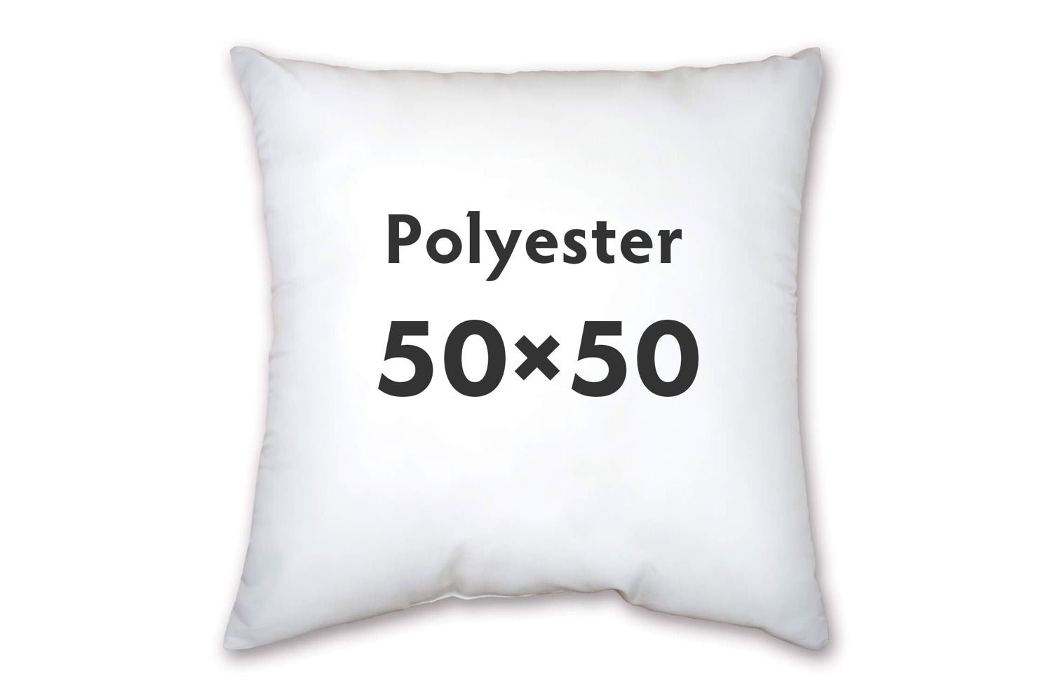 日本製 ポリエステルわた ヌードクッション(クッション中身) 50×50cmカバー用 - HOUSE OF JAPAN Shop