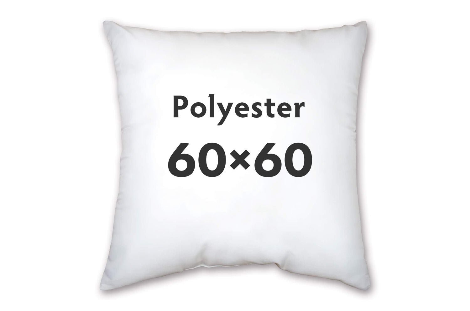 日本製 ポリエステルわた ヌードクッション(クッション中身) 60×60cmカバー用 - HOUSE OF JAPAN Shop