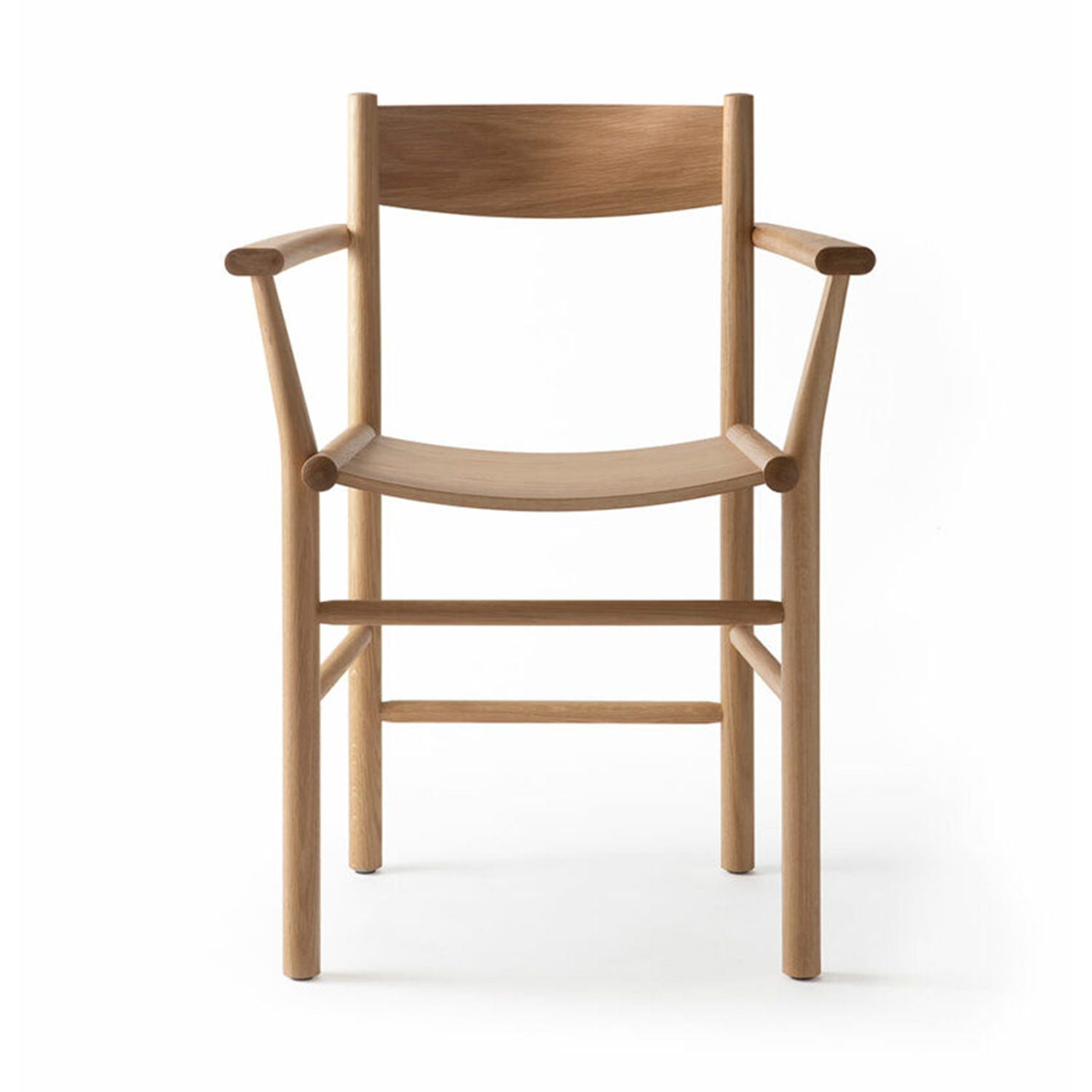 AKADEMIA ARMCHAIR アカデミア アームチェア (Warm Oak)|NIKARI - HOUSE OF JAPAN Shop