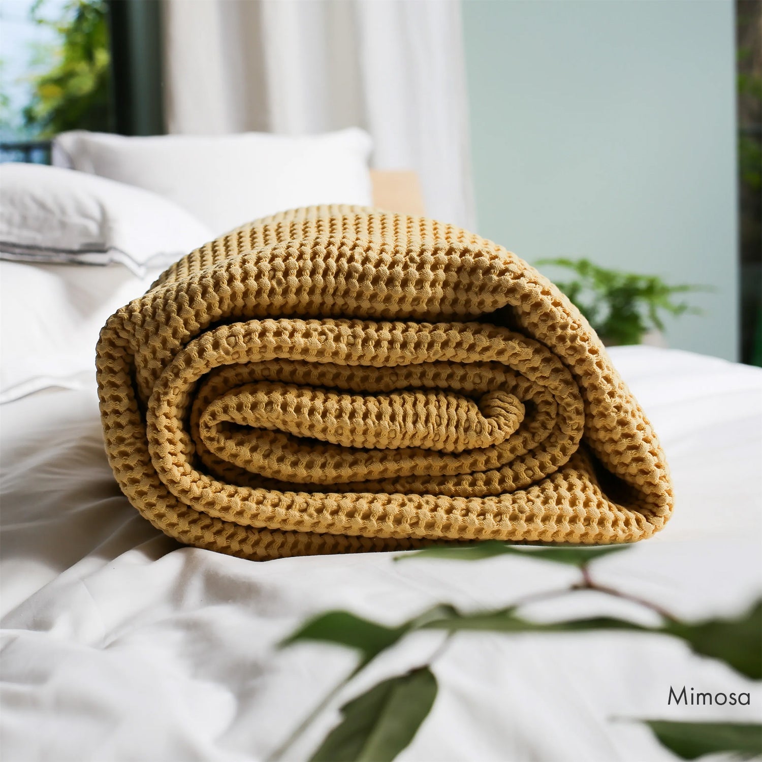 Alba Alabaster Cotton Throw アルバ スロー|Designers Guild(デザイナーズギルド) - HOUSE OF JAPAN Shop