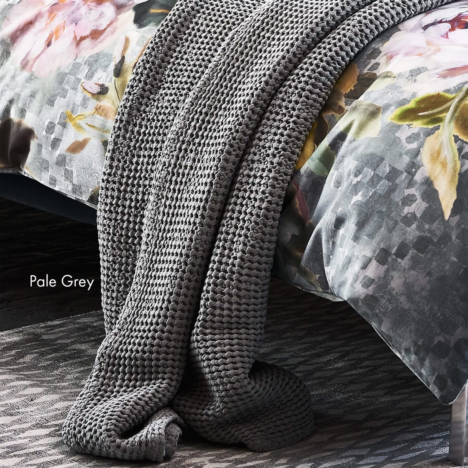 Alba Alabaster Cotton Throw アルバ スロー|Designers Guild(デザイナーズギルド) - HOUSE OF JAPAN Shop