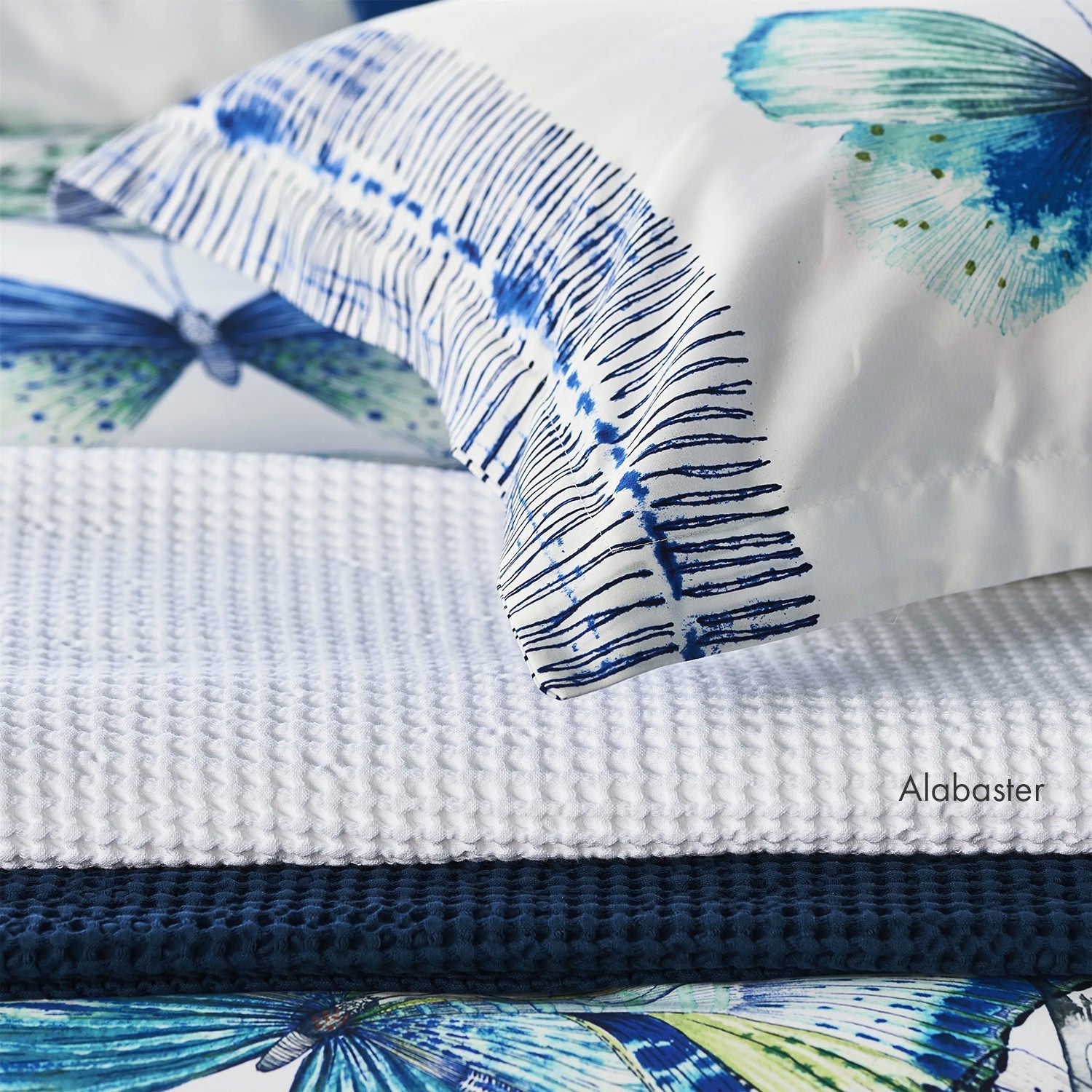 Alba Alabaster Cotton Throw アルバ スロー|Designers Guild(デザイナーズギルド) - HOUSE OF JAPAN Shop