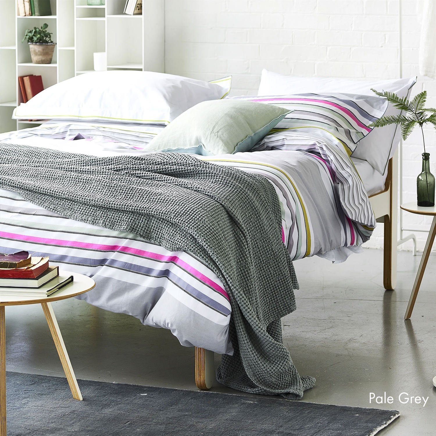 Alba Alabaster Cotton Throw アルバ スロー|Designers Guild(デザイナーズギルド) - HOUSE OF JAPAN Shop