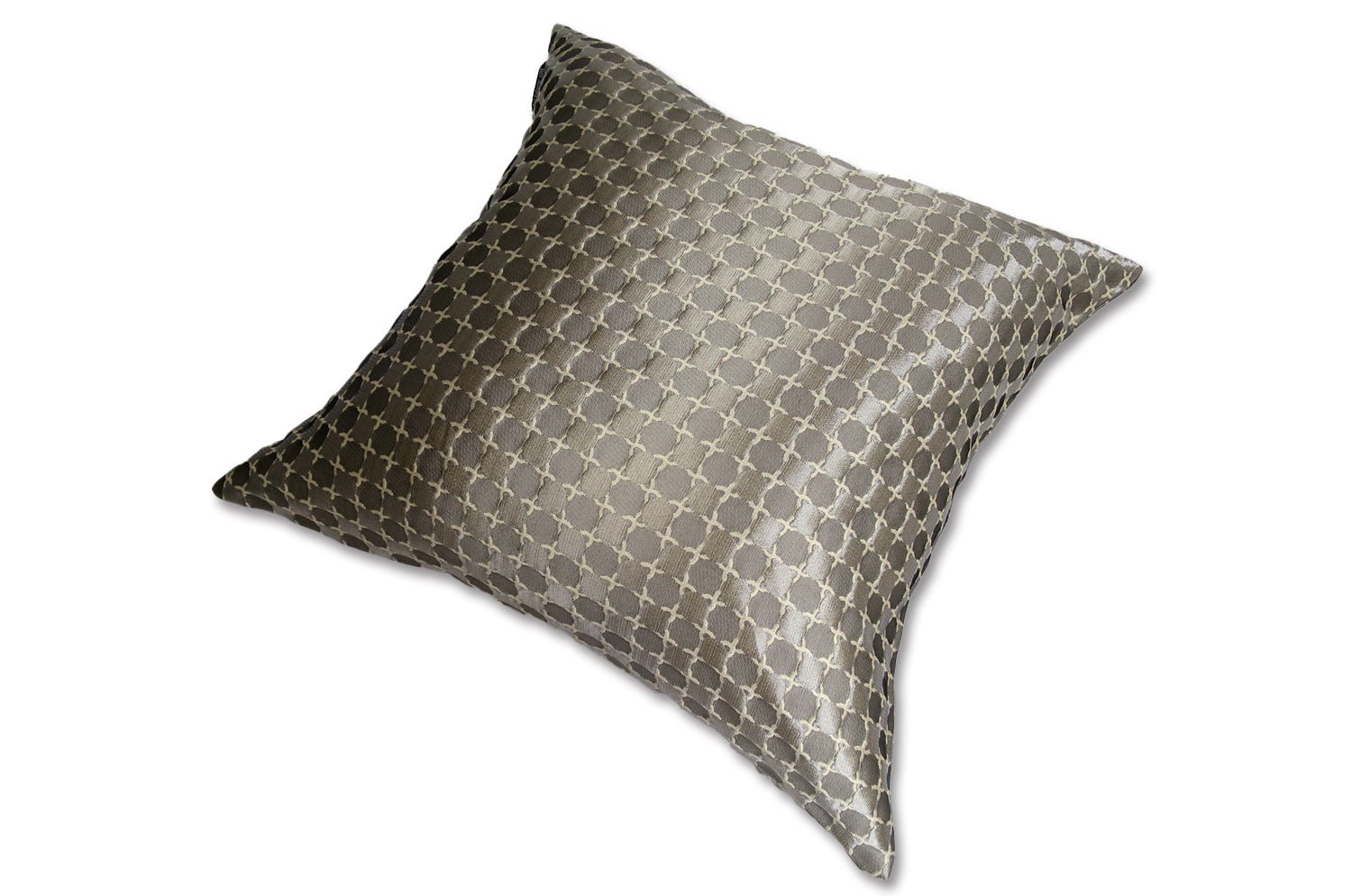 ARMANI CASA アルマーニカーザ ARNO シルク混 メタリックグレージュ クッションカバー 45×45cm - HOUSE OF JAPAN Shop