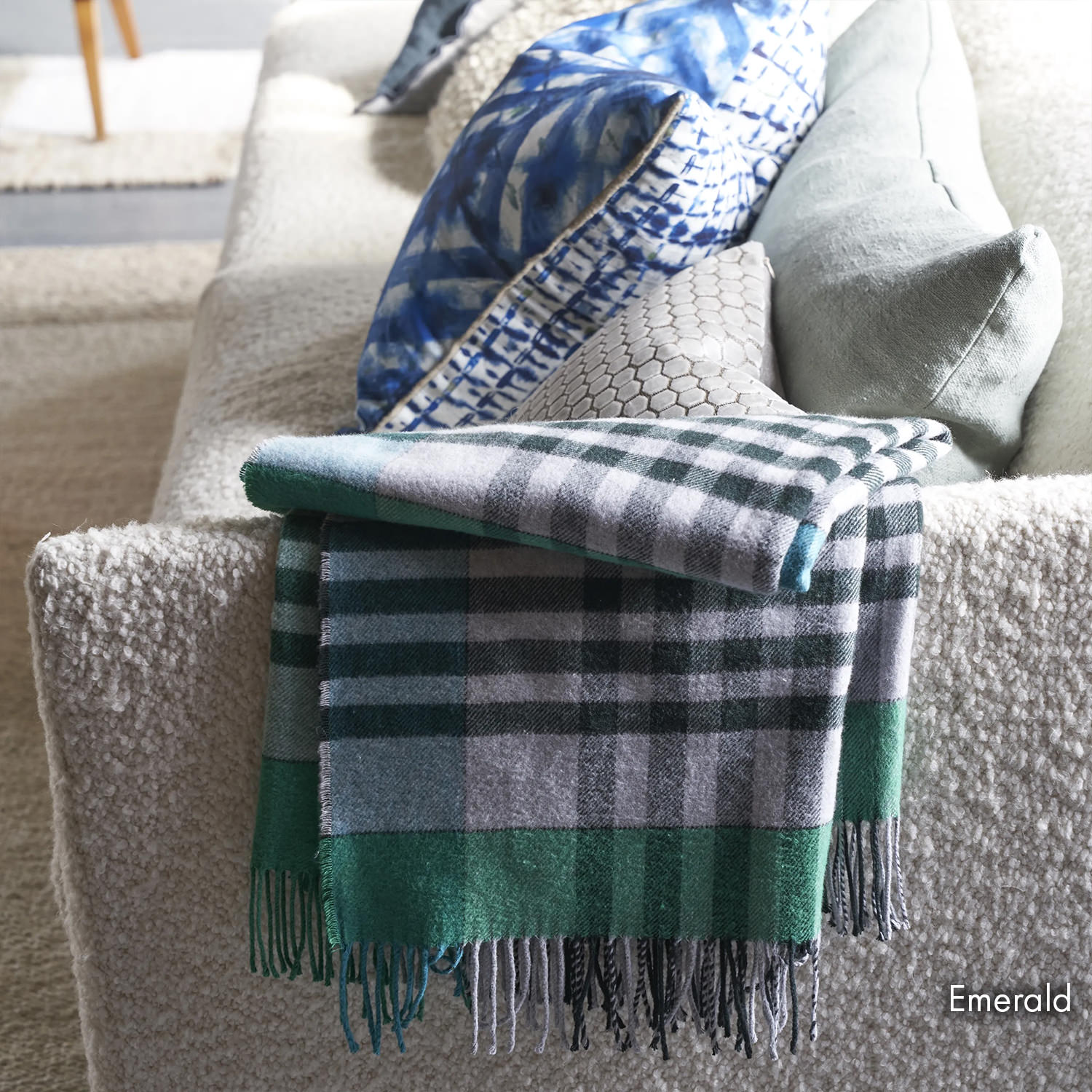 Bankura Throw バンクラ スロー|Designers Guild(デザイナーズギルド) - HOUSE OF JAPAN Shop