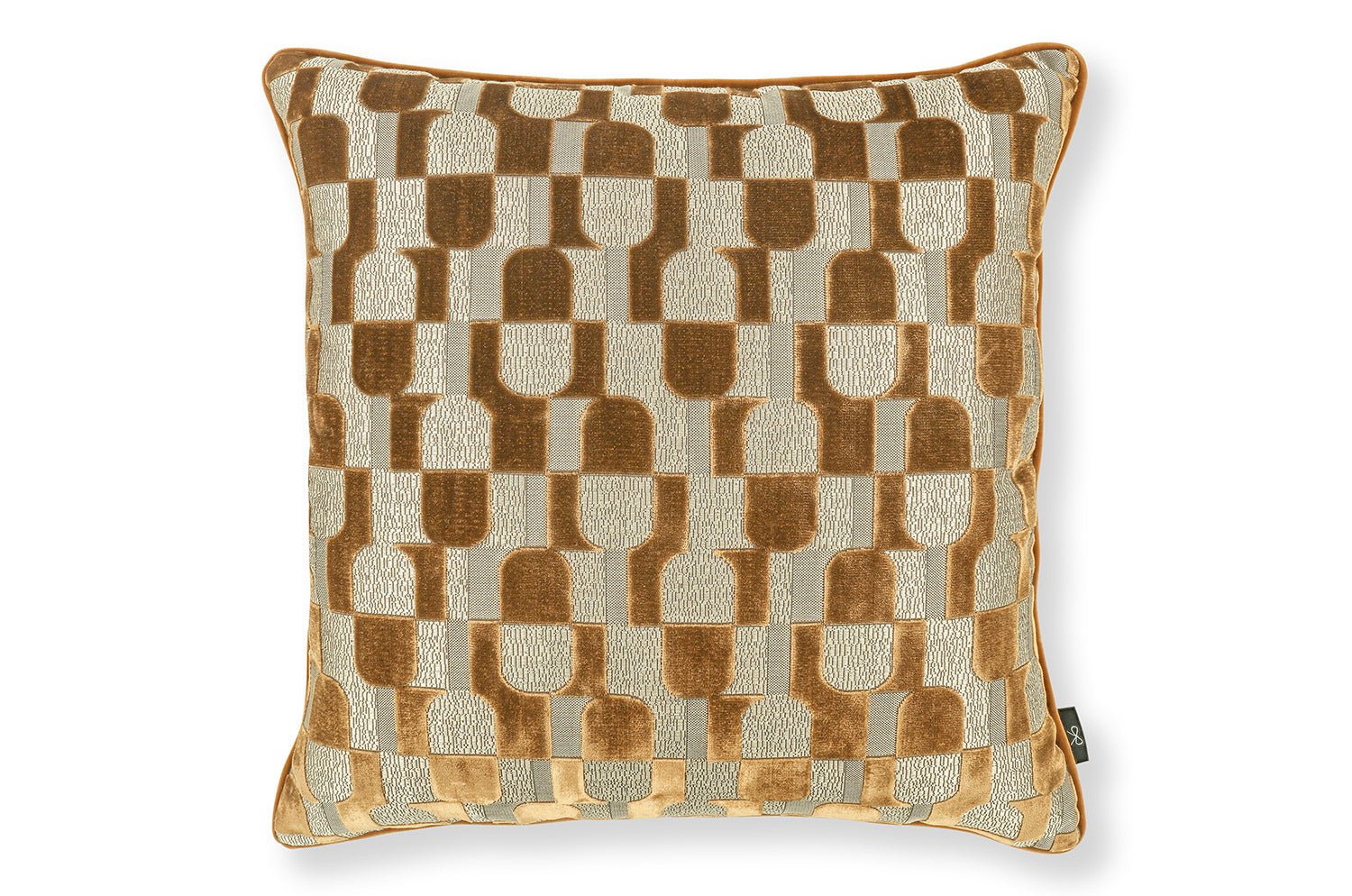 【海外取寄品】BLACK edition(ブラックエディション) Arkose クッション(Cumin) 55x55cm 中材付 - HOUSE OF JAPAN Shop