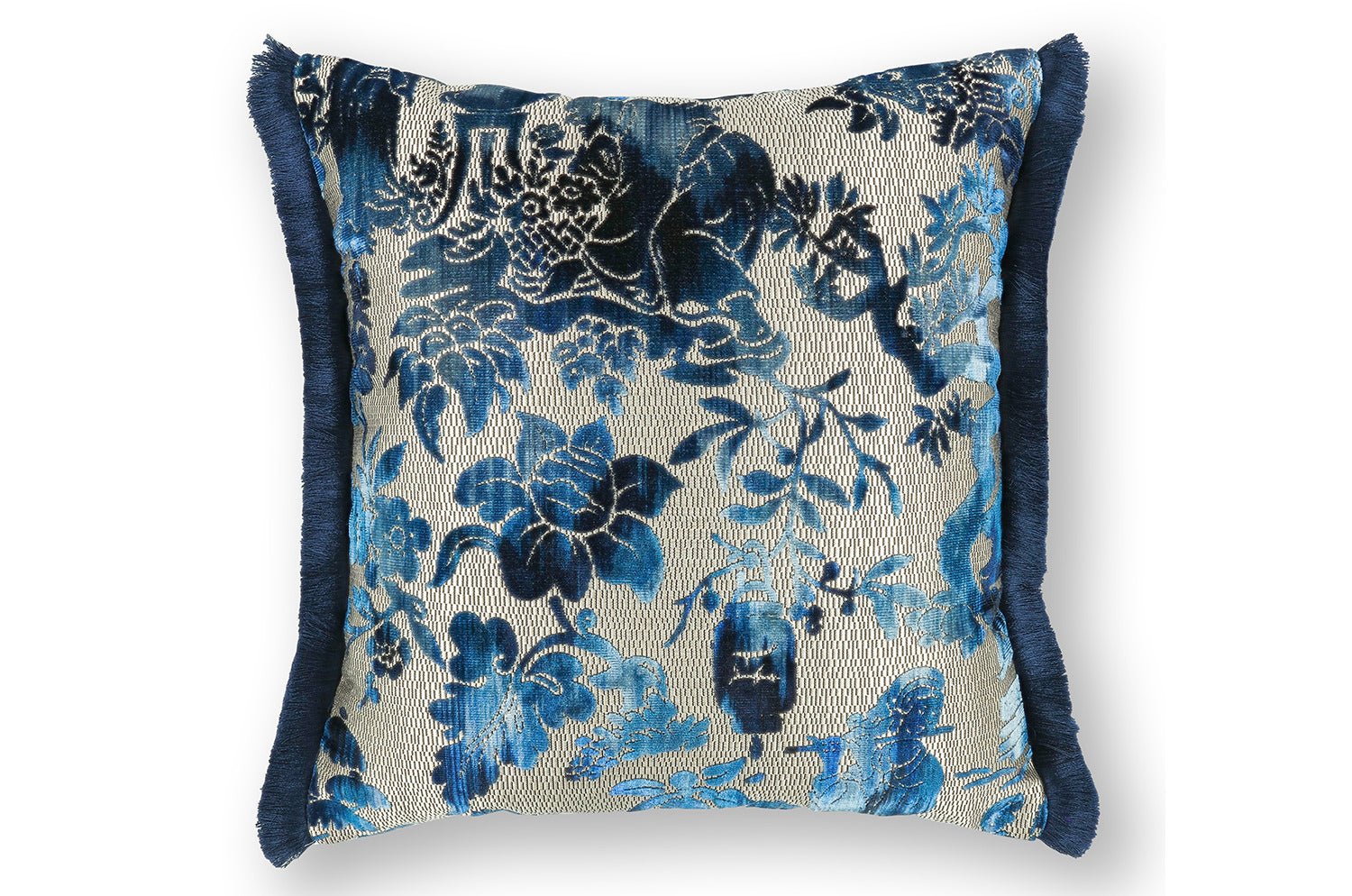 【海外取寄品】BLACK edition(ブラックエディション) Isenzo クッション(Topaz) 55x55cm 中材付 - HOUSE OF JAPAN Shop