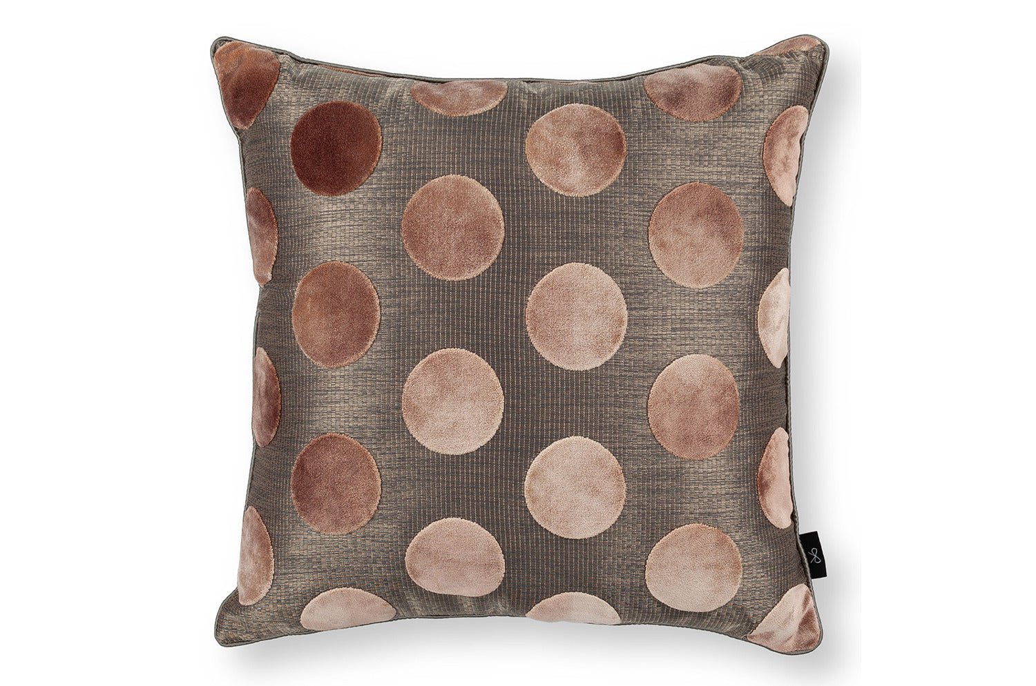 【海外取寄品】BLACK edition(ブラックエディション) Nuala クッション(Rosa) 50x50cm 中材付 - HOUSE OF JAPAN Shop