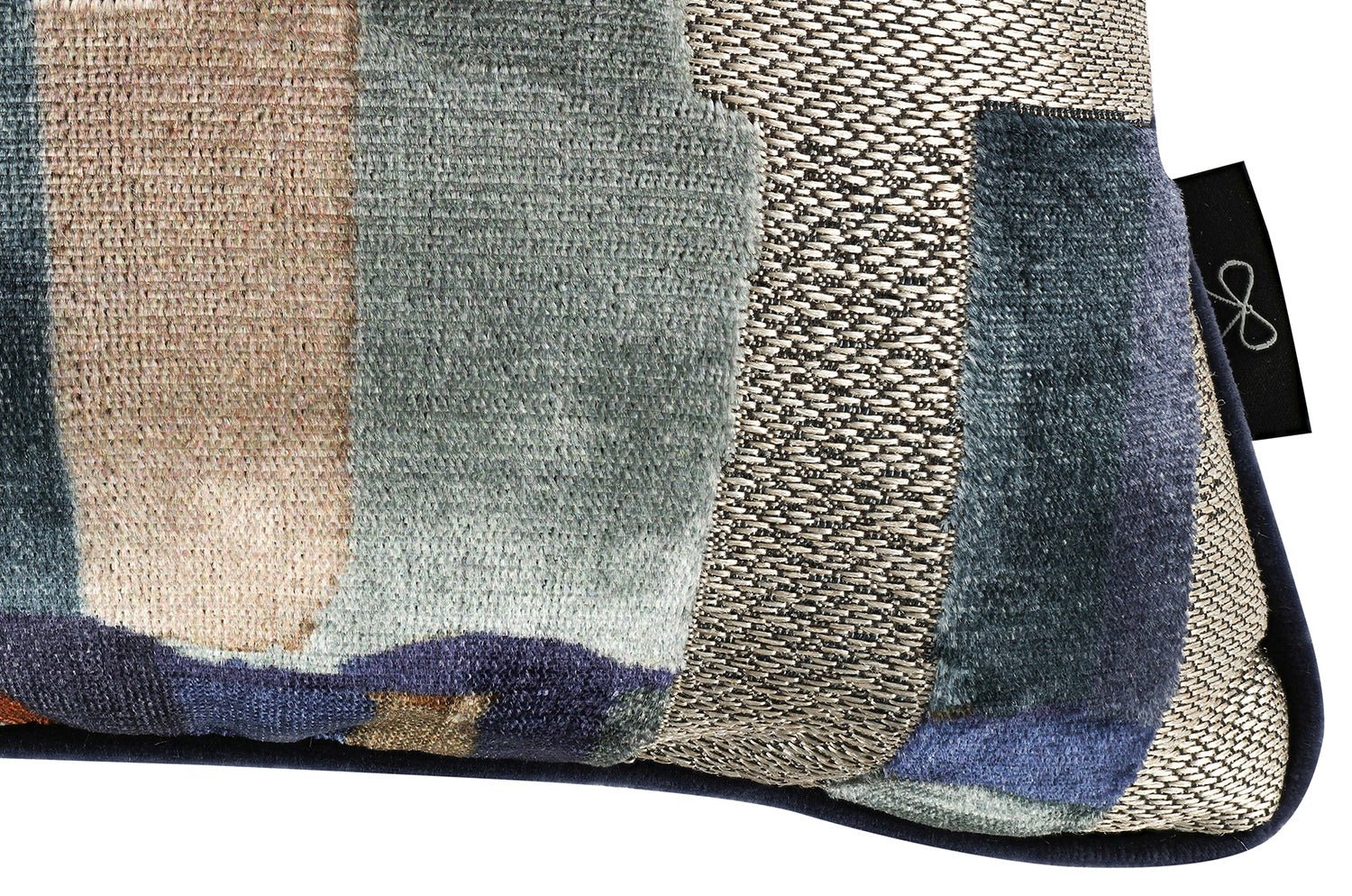 【海外取寄品】BLACK edition(ブラックエディション) Quadrata クッション(Lazurite) 60x40cm 中材付 - HOUSE OF JAPAN Shop