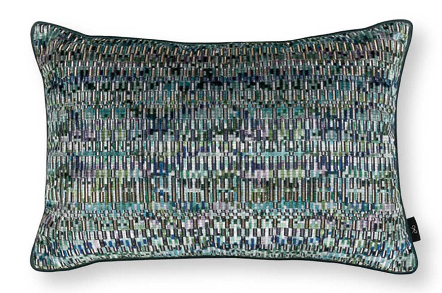 【海外取寄品】BLACK edition(ブラックエディション) Tiano クッション(Peacock) 60x40cm 中材付 - HOUSE OF JAPAN Shop