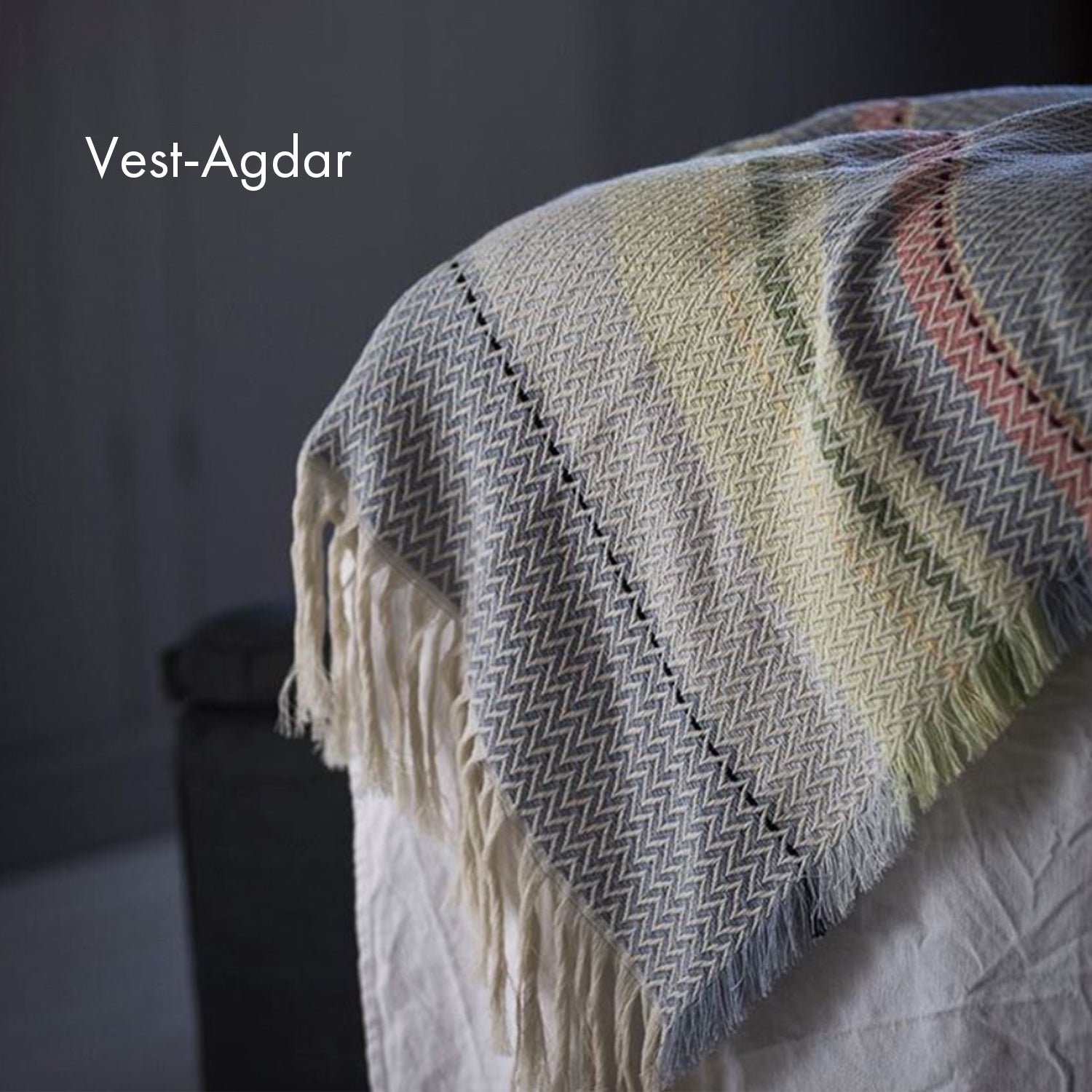Bunad Blanket (multi color) ブーナッド ブランケット マルチカラー|Fram Oslo(フラムオスロ) - HOUSE OF JAPAN Shop