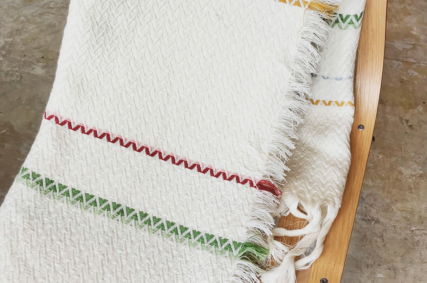 Bunad Blanket (multi color) ブーナッド ブランケット マルチカラー|Fram Oslo(フラムオスロ) - HOUSE OF JAPAN Shop