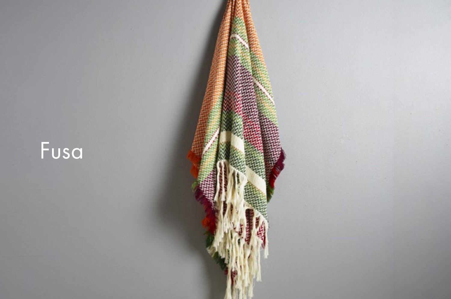 Bunad Blanket (multi color) ブーナッド ブランケット マルチカラー|Fram Oslo(フラムオスロ) - HOUSE OF JAPAN Shop