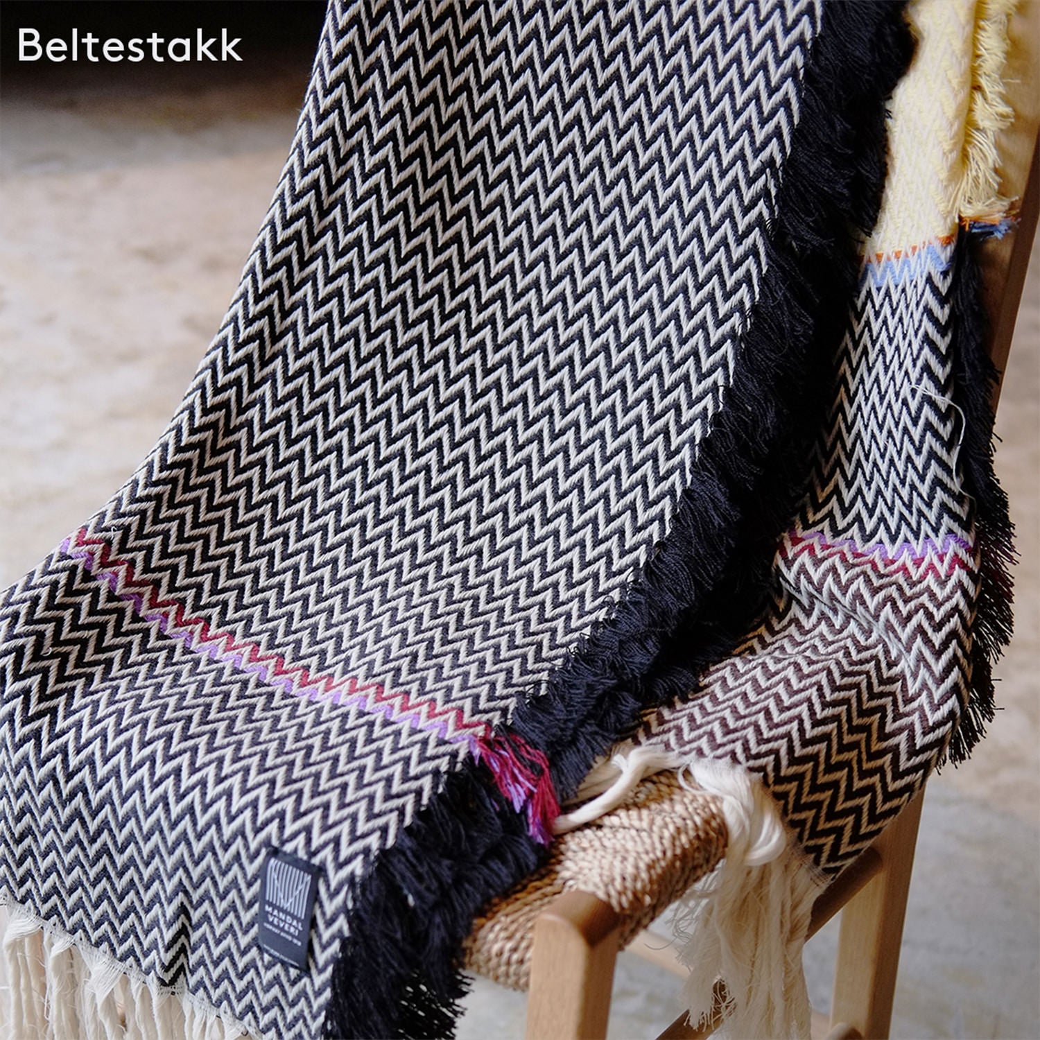 Bunad Blanket (multi color) ブーナッド ブランケット マルチカラー|Fram Oslo(フラムオスロ) - HOUSE OF JAPAN Shop