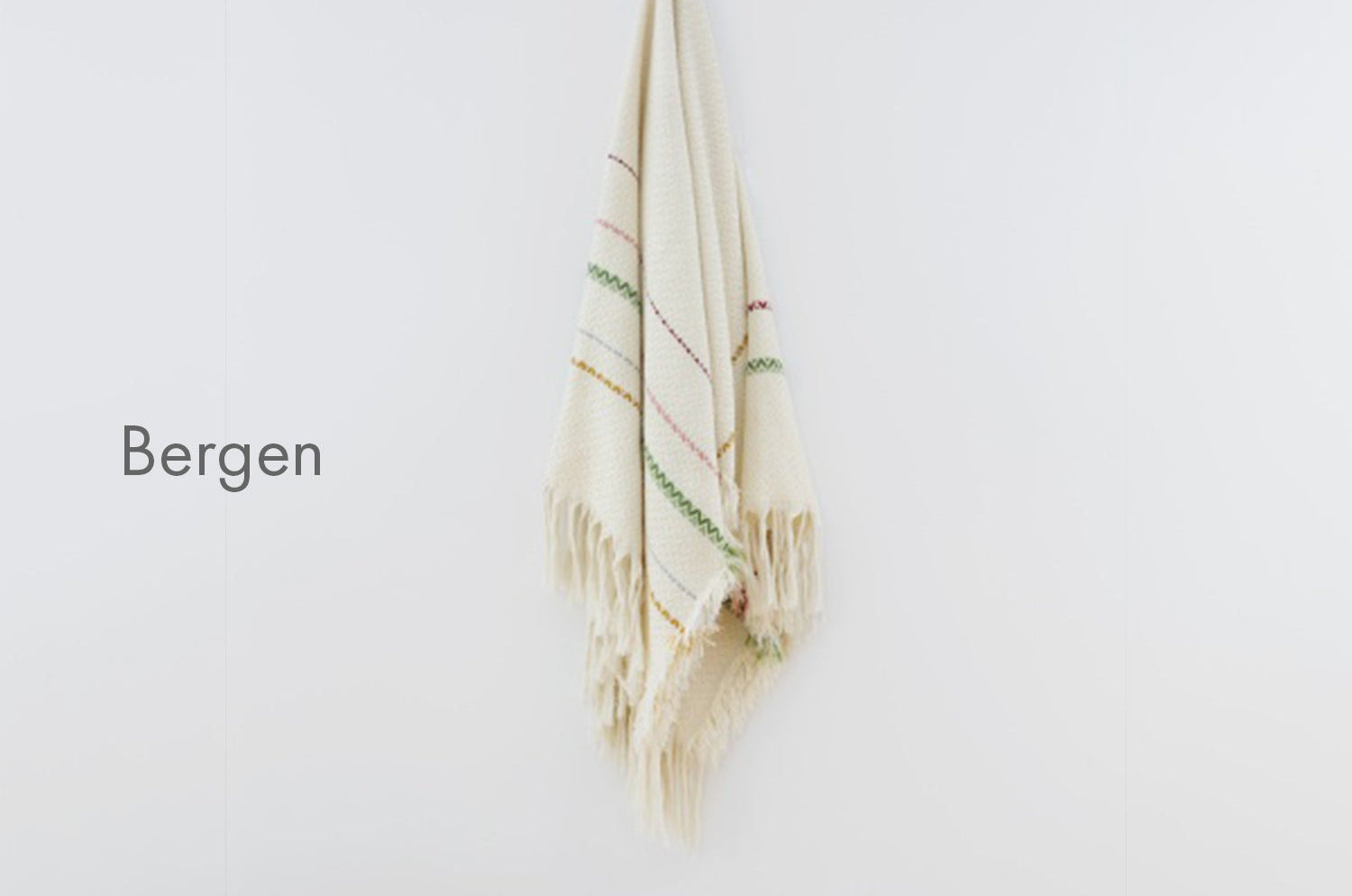 Bunad Blanket (multi color) ブーナッド ブランケット マルチカラー|Fram Oslo(フラムオスロ) - HOUSE OF JAPAN Shop