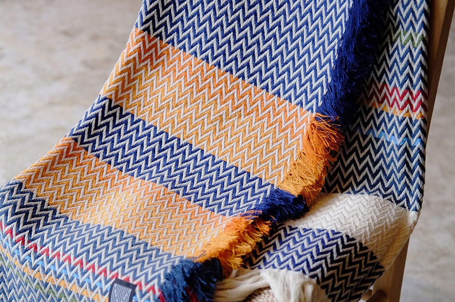 Bunad Blanket (multi color) ブーナッド ブランケット マルチカラー|Fram Oslo(フラムオスロ) - HOUSE OF JAPAN Shop