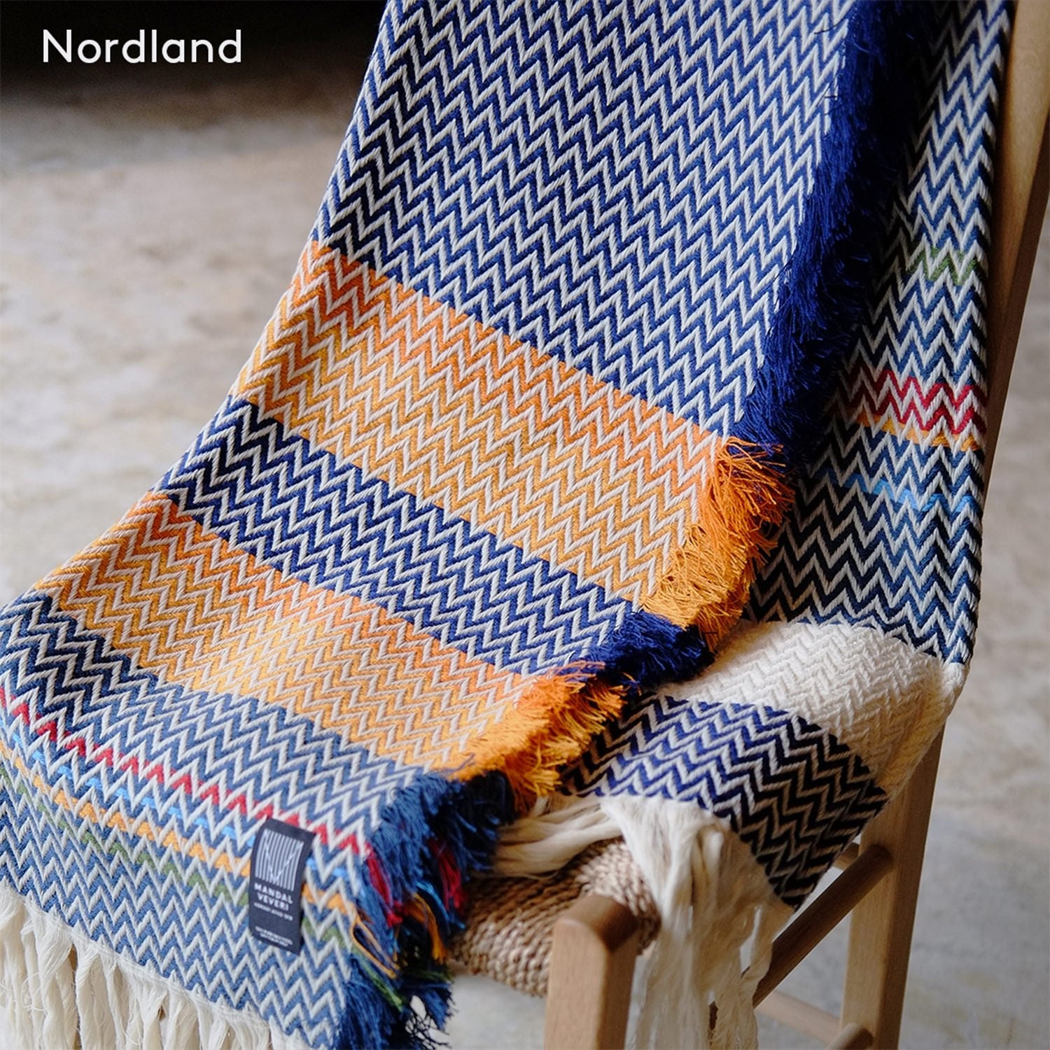 Bunad Blanket (multi color) ブーナッド ブランケット マルチカラー|Fram Oslo(フラムオスロ) - HOUSE OF JAPAN Shop