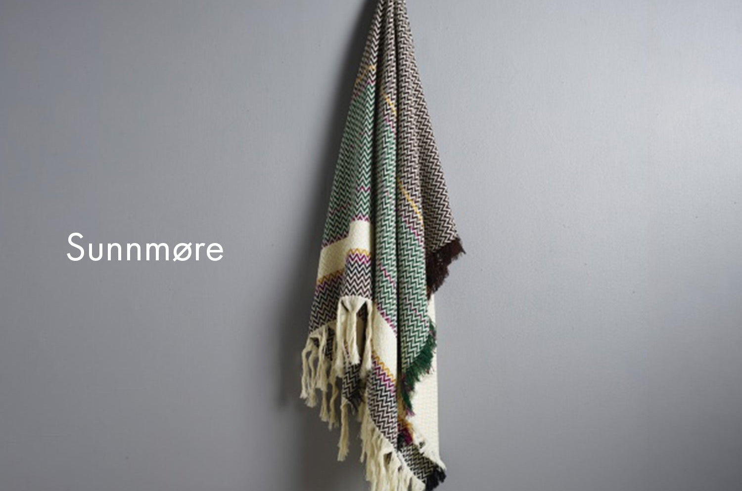 Bunad Blanket (multi color) ブーナッド ブランケット マルチカラー|Fram Oslo(フラムオスロ) - HOUSE OF JAPAN Shop