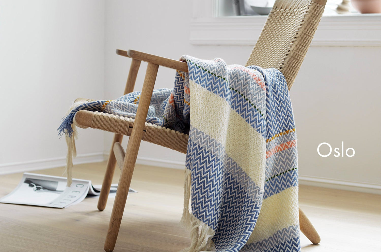 Bunad Blanket (multi color) ブーナッド ブランケット マルチカラー|Fram Oslo(フラムオスロ) - HOUSE OF JAPAN Shop