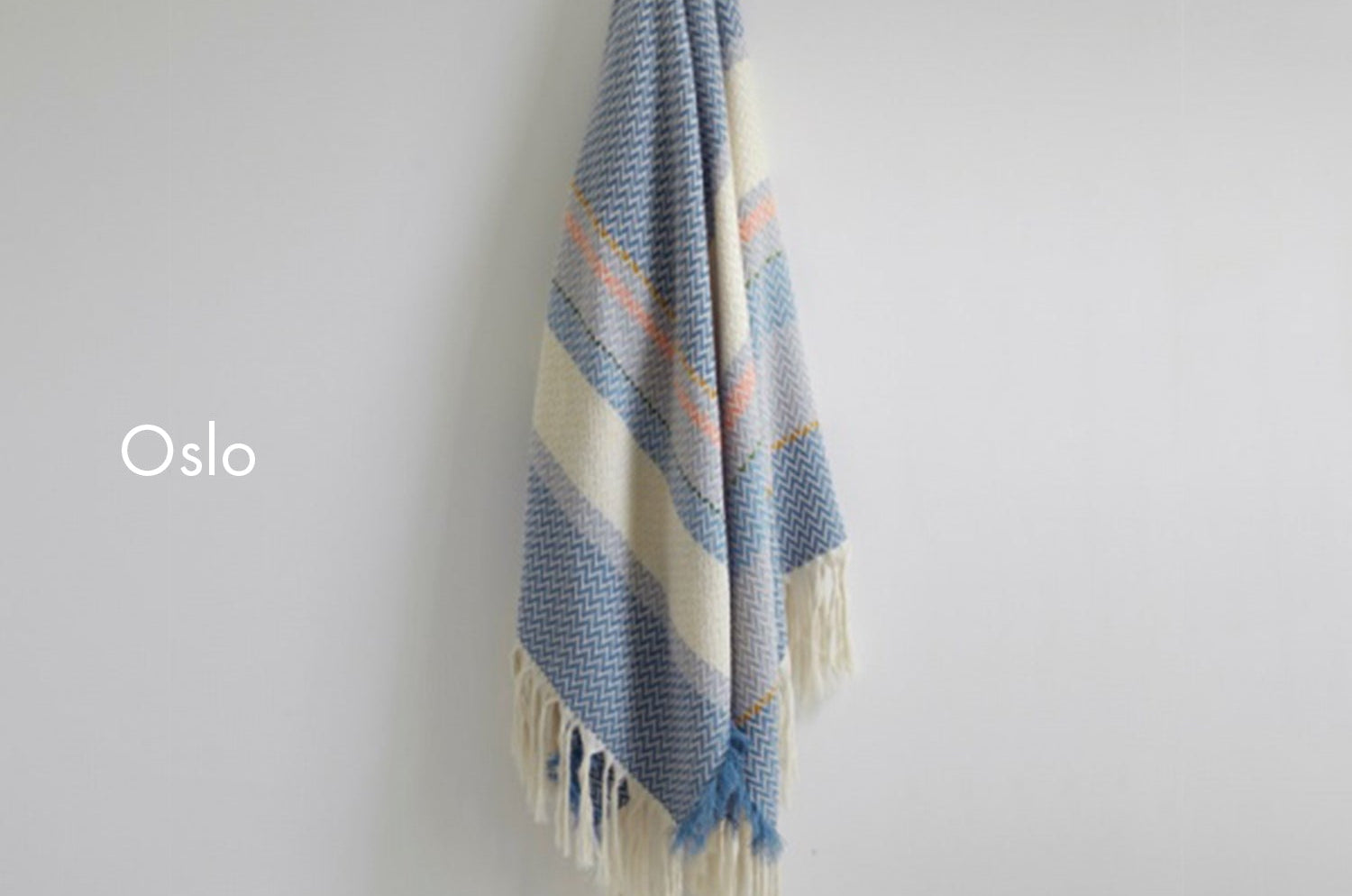 Bunad Blanket (multi color) ブーナッド ブランケット マルチカラー|Fram Oslo(フラムオスロ) - HOUSE OF JAPAN Shop