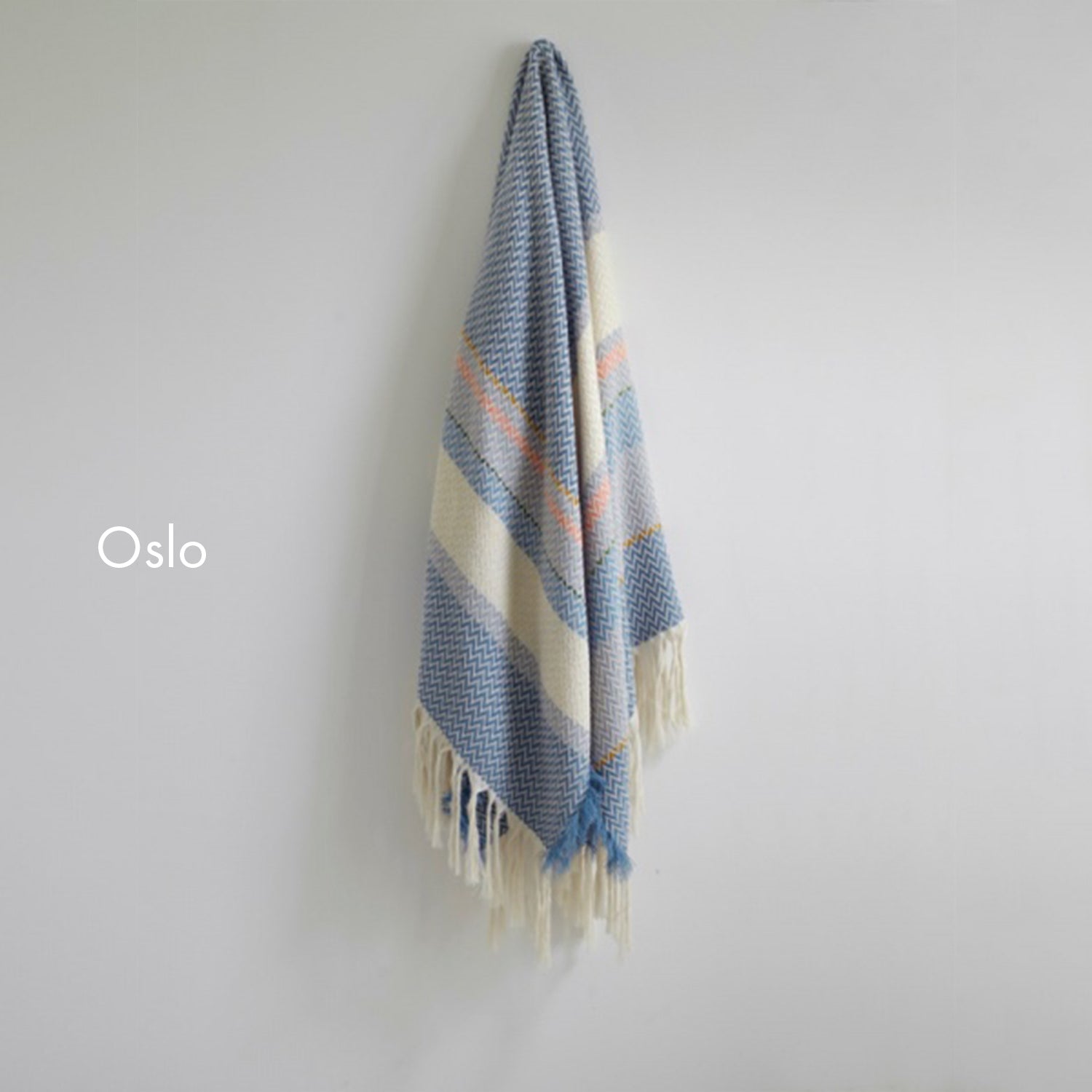 Bunad Blanket (multi color) ブーナッド ブランケット マルチカラー|Fram Oslo(フラムオスロ) - HOUSE OF JAPAN Shop