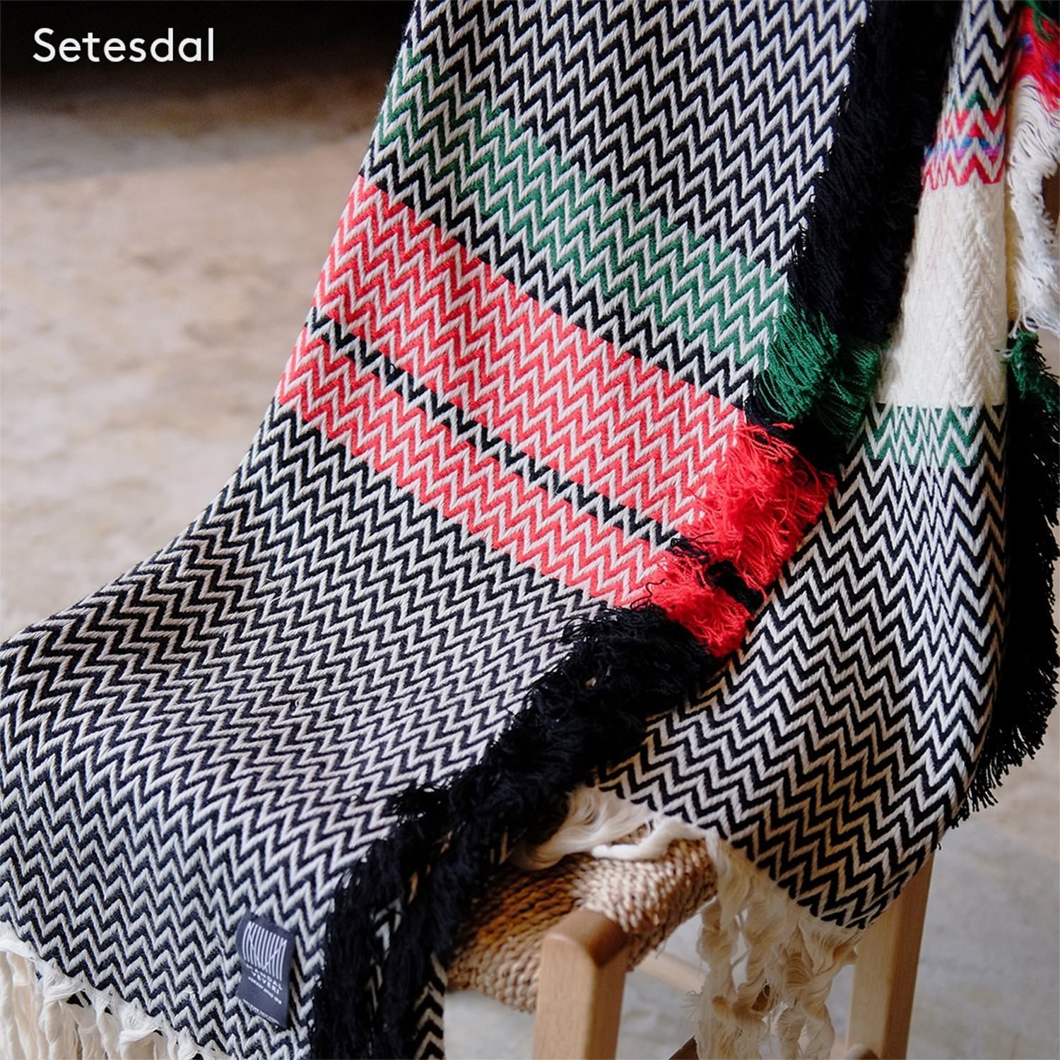 Bunad Blanket (multi color) ブーナッド ブランケット マルチカラー|Fram Oslo(フラムオスロ) - HOUSE OF JAPAN Shop