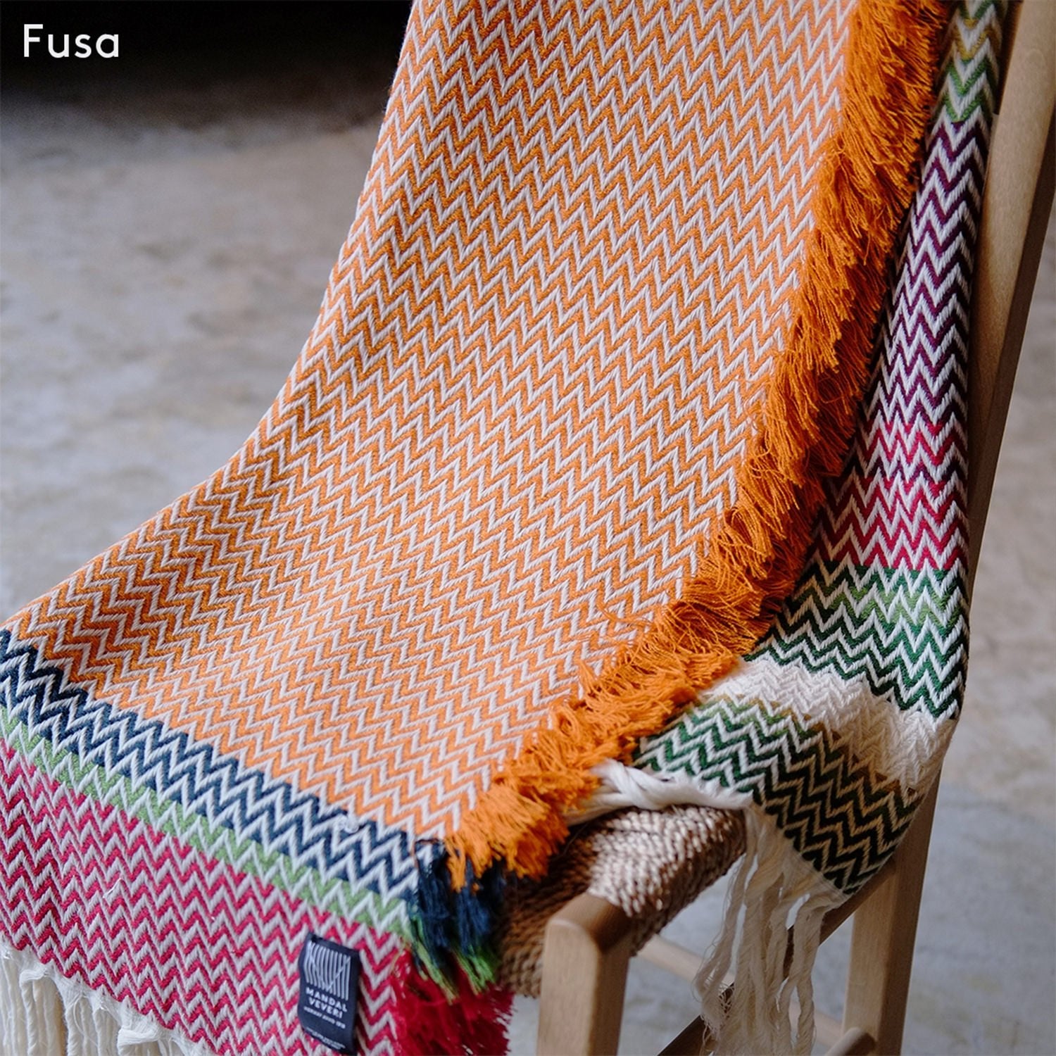 Bunad Blanket (multi color) ブーナッド ブランケット マルチカラー|Fram Oslo(フラムオスロ) - HOUSE OF JAPAN Shop