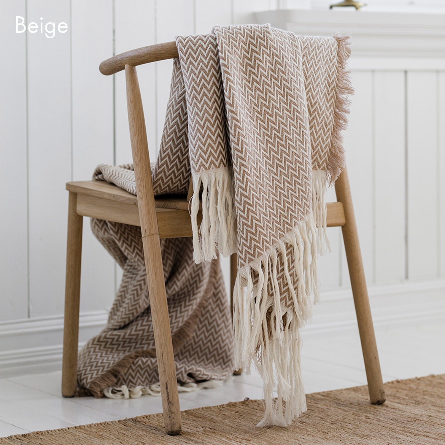 Bunad Blanket (single color) ブーナッド ブランケット シングルカラー|Fram Oslo(フラムオスロ) - HOUSE OF JAPAN Shop