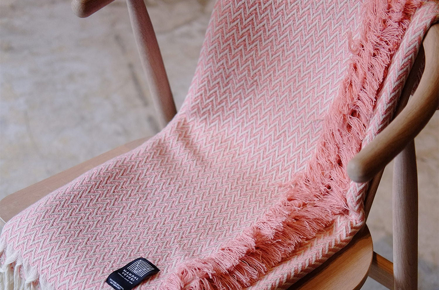 Bunad Blanket (single color) ブーナッド ブランケット シングルカラー|Fram Oslo(フラムオスロ) - HOUSE OF JAPAN Shop