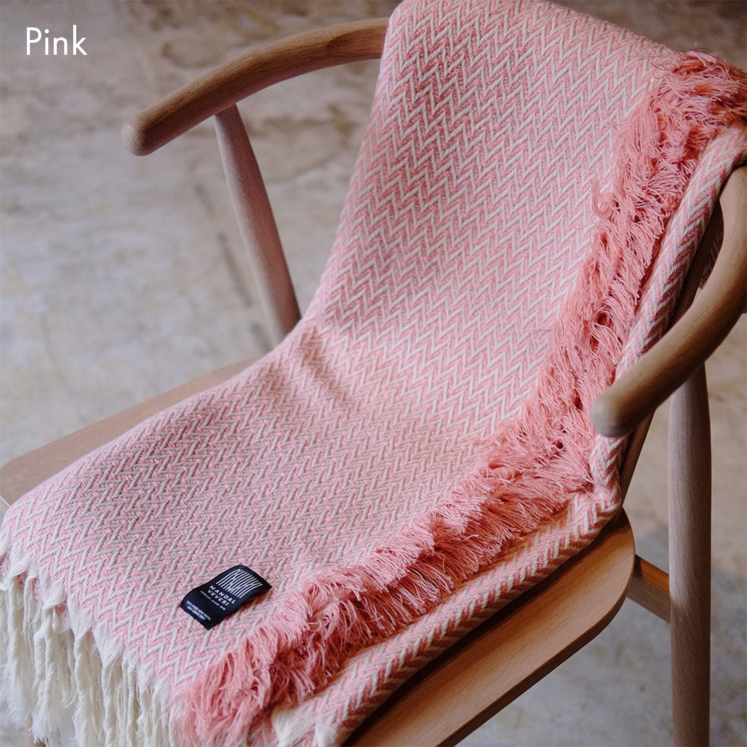 Bunad Blanket (single color) ブーナッド ブランケット シングルカラー|Fram Oslo(フラムオスロ) - HOUSE OF JAPAN Shop