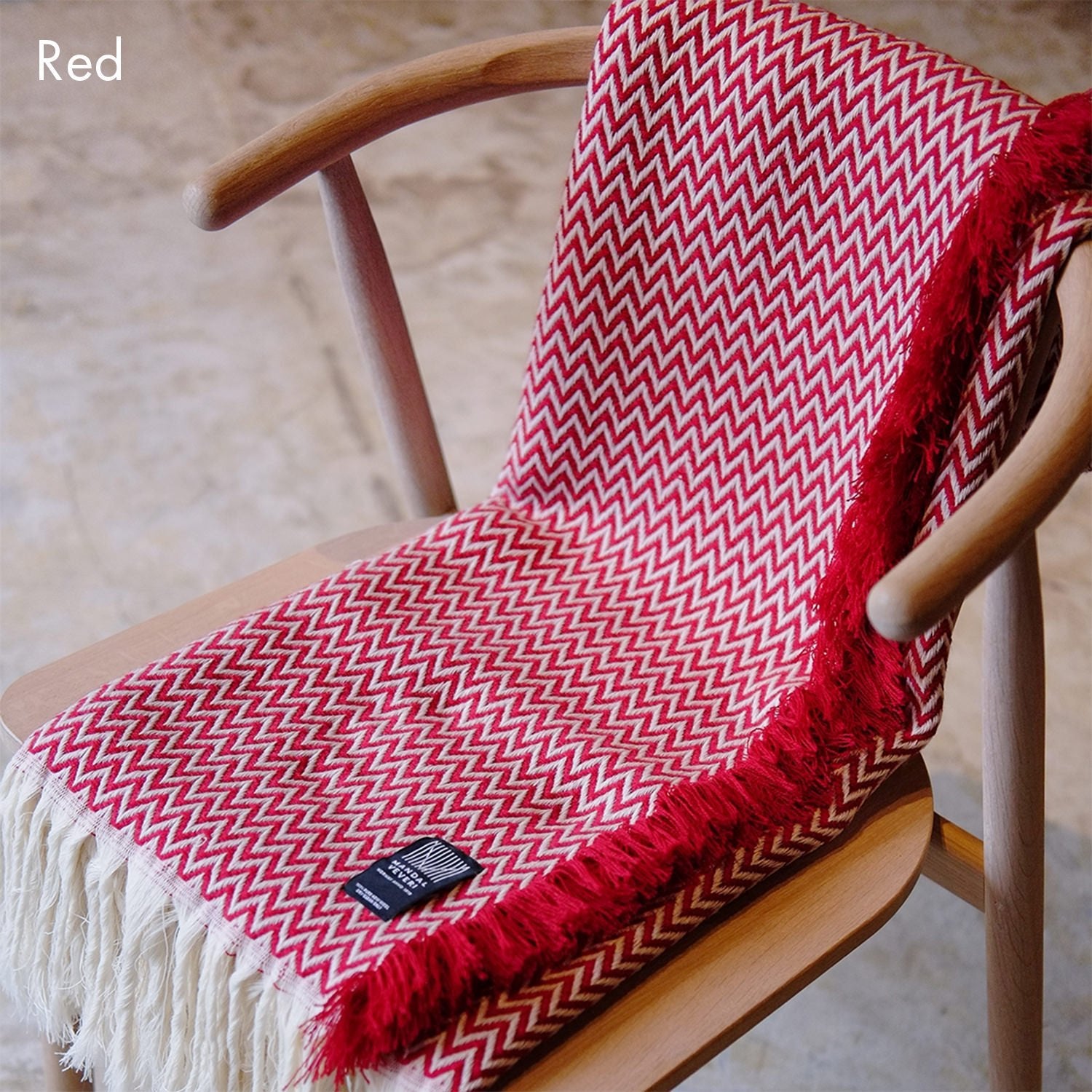 Bunad Blanket (single color) ブーナッド ブランケット シングルカラー|Fram Oslo(フラムオスロ) - HOUSE OF JAPAN Shop