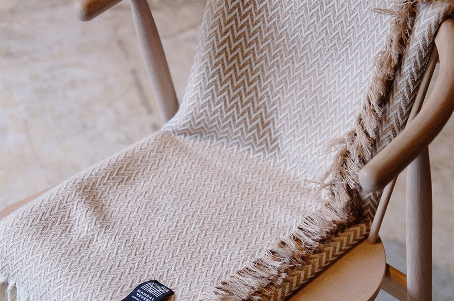 Bunad Blanket (single color) ブーナッド ブランケット シングルカラー|Fram Oslo(フラムオスロ) - HOUSE OF JAPAN Shop