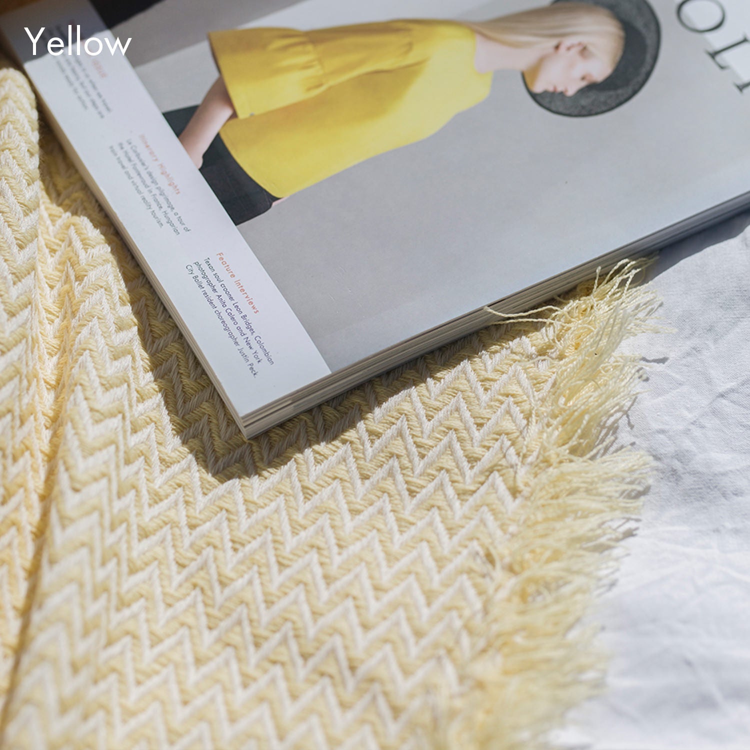 Bunad Blanket (single color) ブーナッド ブランケット シングルカラー|Fram Oslo(フラムオスロ) - HOUSE OF JAPAN Shop