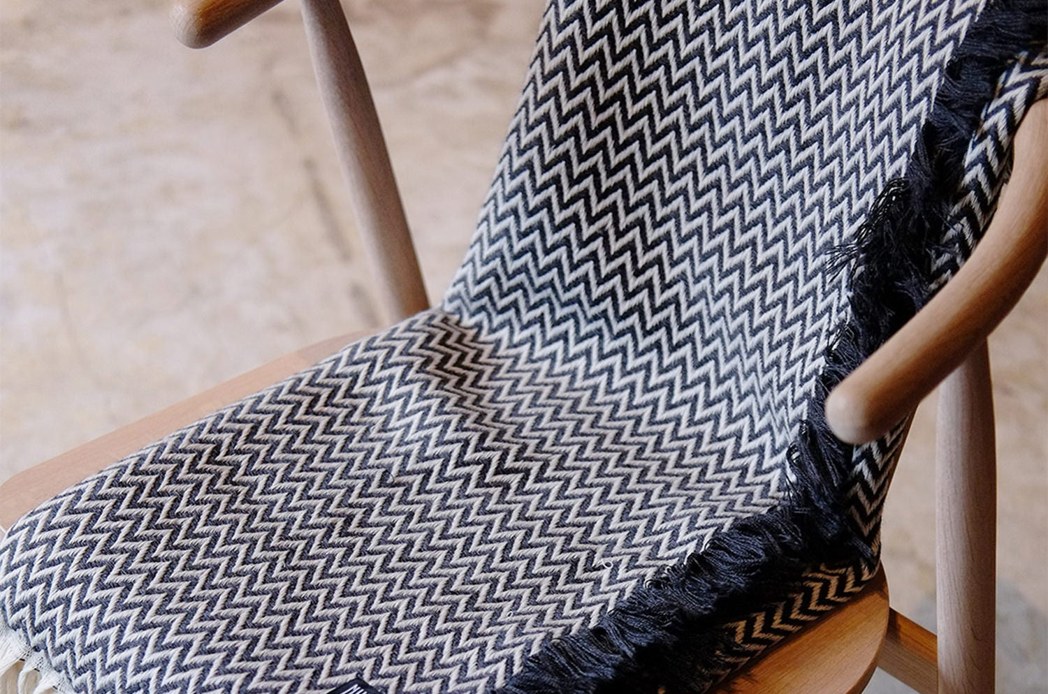 Bunad Blanket (single color) ブーナッド ブランケット シングルカラー|Fram Oslo(フラムオスロ) - HOUSE OF JAPAN Shop