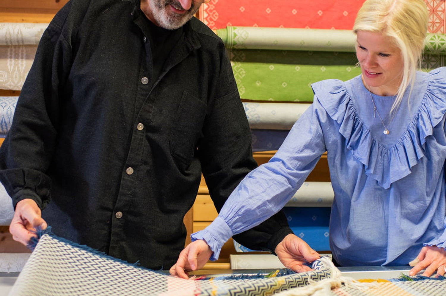 Bunad Blanket (single color) ブーナッド ブランケット シングルカラー|Fram Oslo(フラムオスロ) - HOUSE OF JAPAN Shop