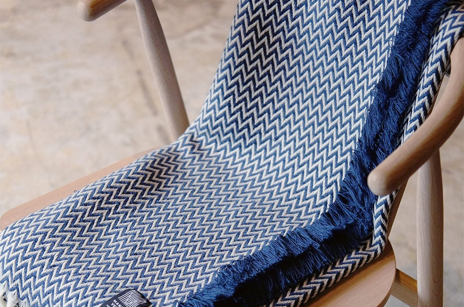 Bunad Blanket (single color) ブーナッド ブランケット シングルカラー|Fram Oslo(フラムオスロ) - HOUSE OF JAPAN Shop