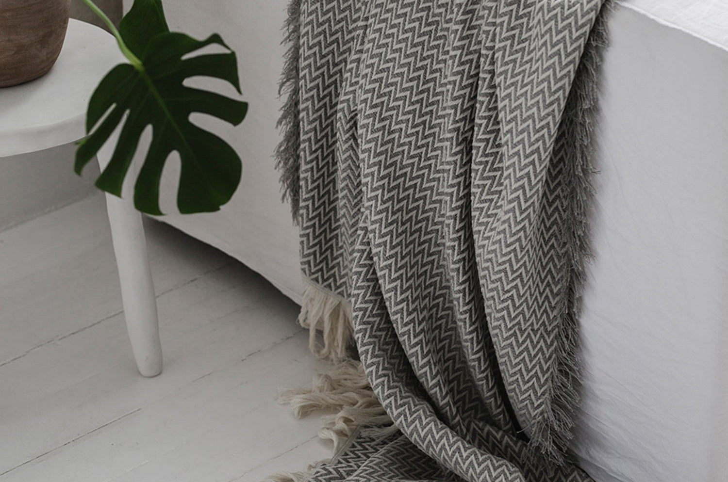 Bunad Blanket (single color) ブーナッド ブランケット シングルカラー|Fram Oslo(フラムオスロ) - HOUSE OF JAPAN Shop