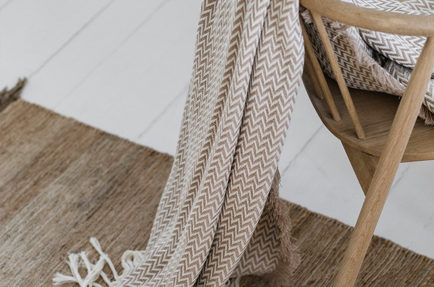 Bunad Blanket (single color) ブーナッド ブランケット シングルカラー|Fram Oslo(フラムオスロ) - HOUSE OF JAPAN Shop