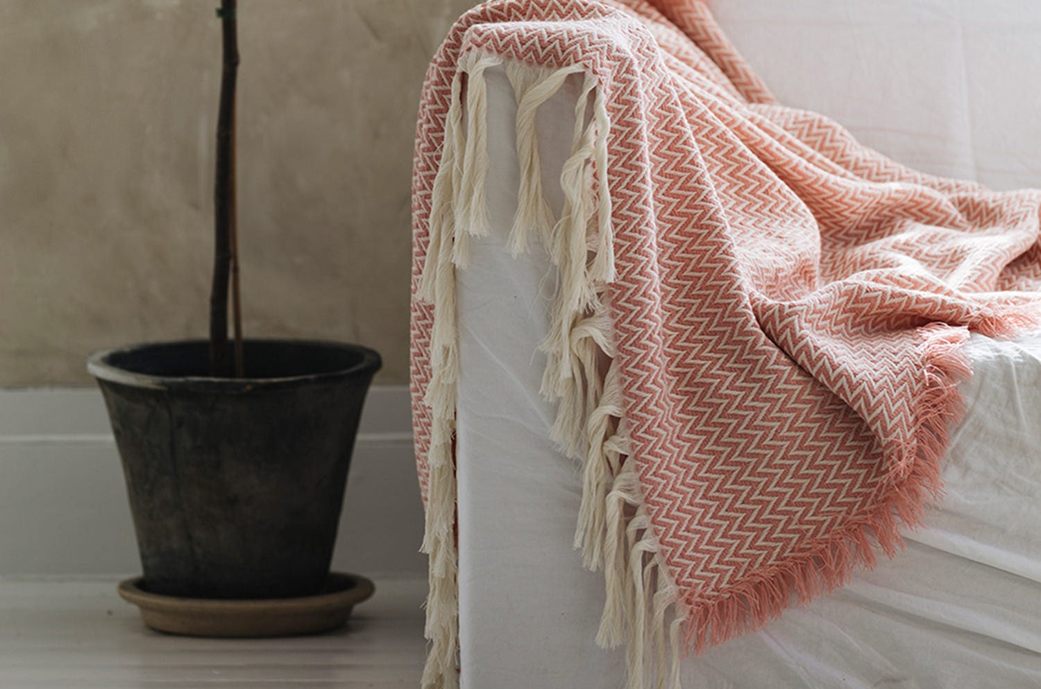 Bunad Blanket (single color) ブーナッド ブランケット シングルカラー|Fram Oslo(フラムオスロ) - HOUSE OF JAPAN Shop