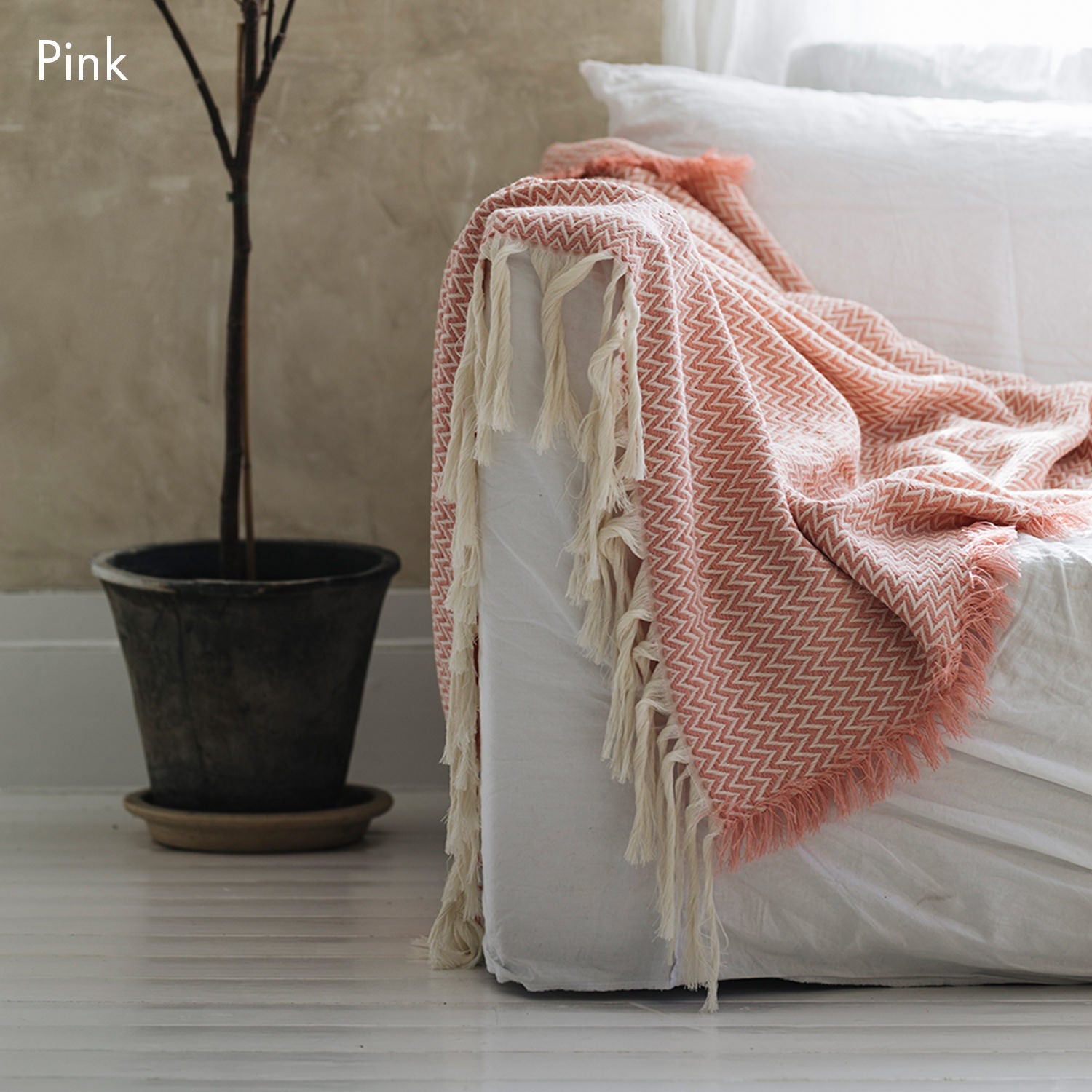 Bunad Blanket (single color) ブーナッド ブランケット シングルカラー|Fram Oslo(フラムオスロ) - HOUSE OF JAPAN Shop