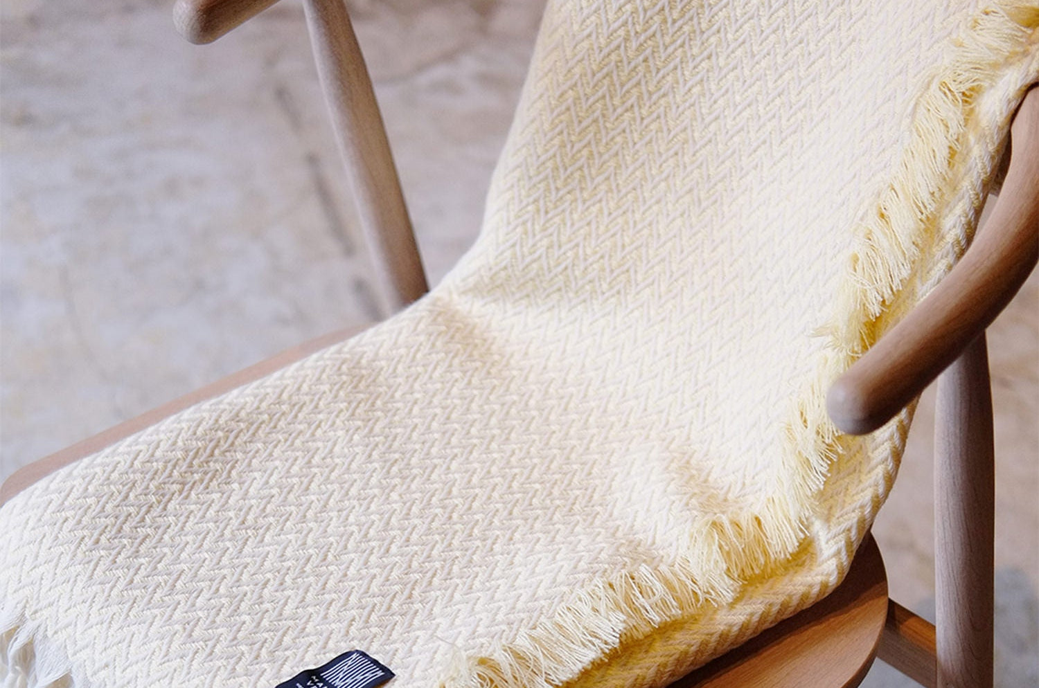 Bunad Blanket (single color) ブーナッド ブランケット シングルカラー|Fram Oslo(フラムオスロ) - HOUSE OF JAPAN Shop