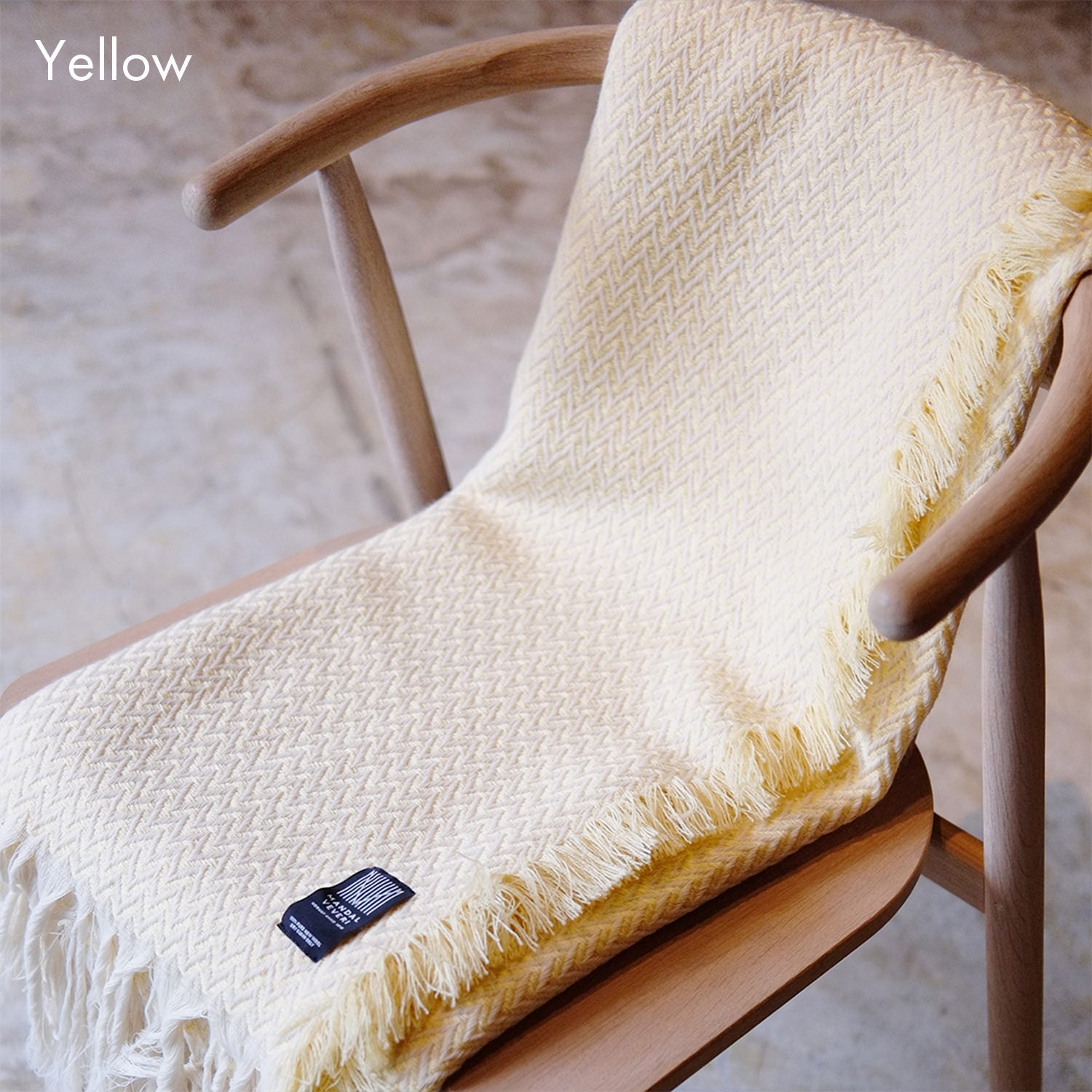 Bunad Blanket (single color) ブーナッド ブランケット シングルカラー|Fram Oslo(フラムオスロ) - HOUSE OF JAPAN Shop