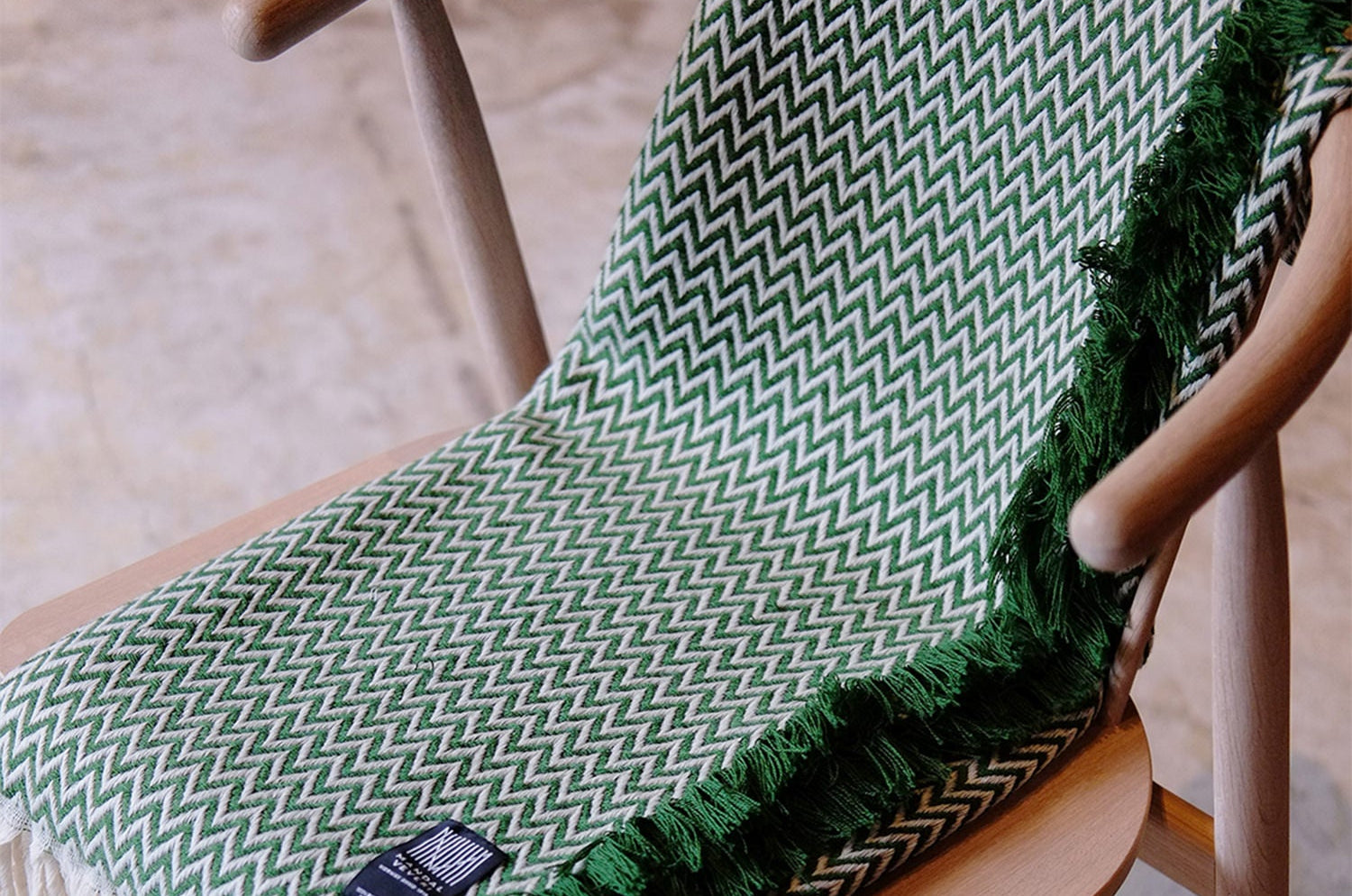 Bunad Blanket (single color) ブーナッド ブランケット シングルカラー|Fram Oslo(フラムオスロ) - HOUSE OF JAPAN Shop