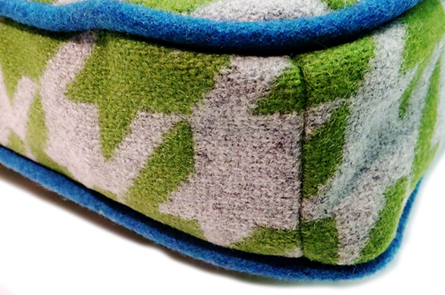 CASAMANCE(カサマンス)千鳥格子クッション ライムグリーン 50×30×5cm 中材付 - HOUSE OF JAPAN Shop