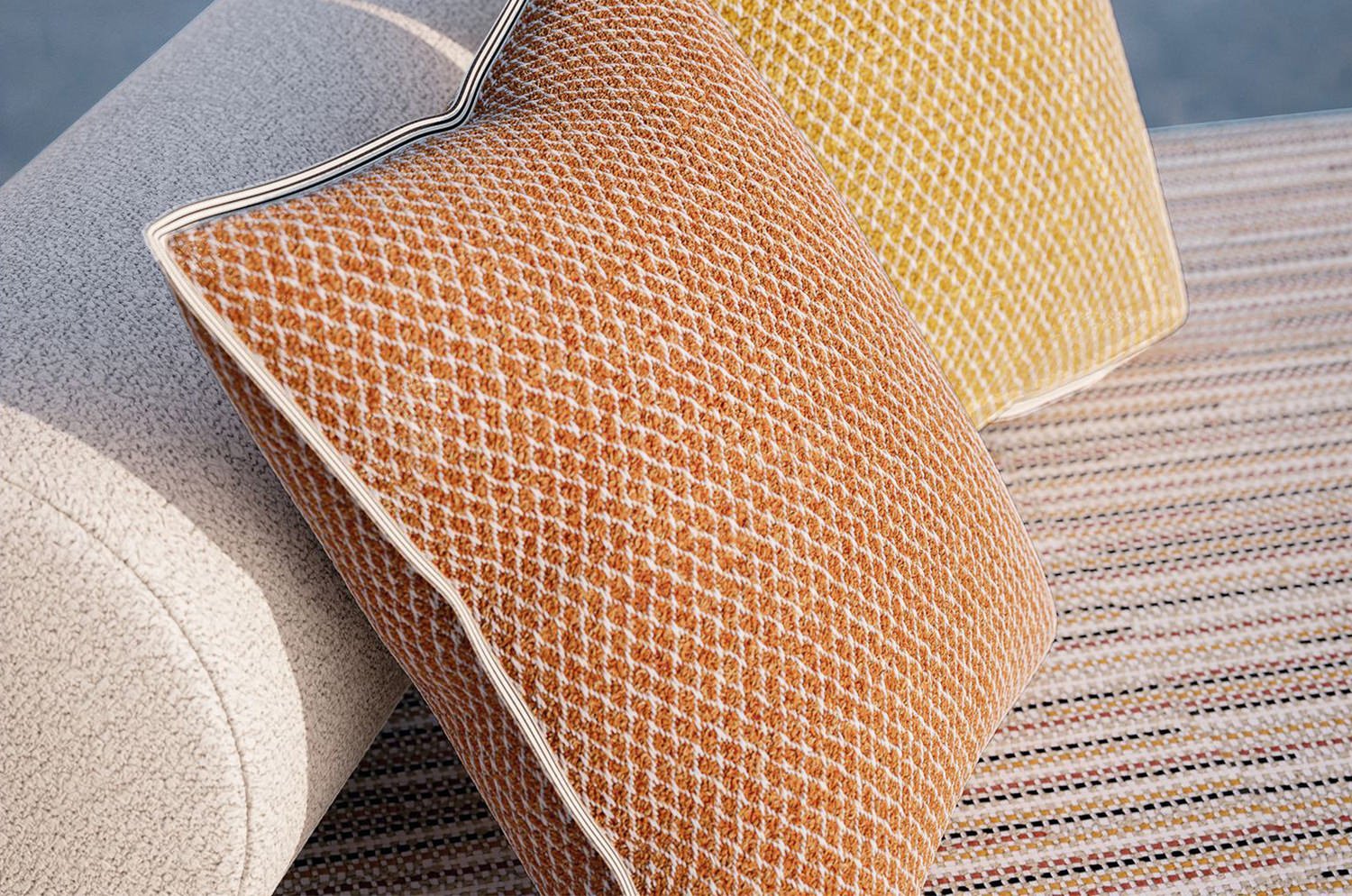 【海外取寄品】CASAMANCE AKUMAL アクマル クッションカバー(ガランス) 45×45cm - HOUSE OF JAPAN Shop