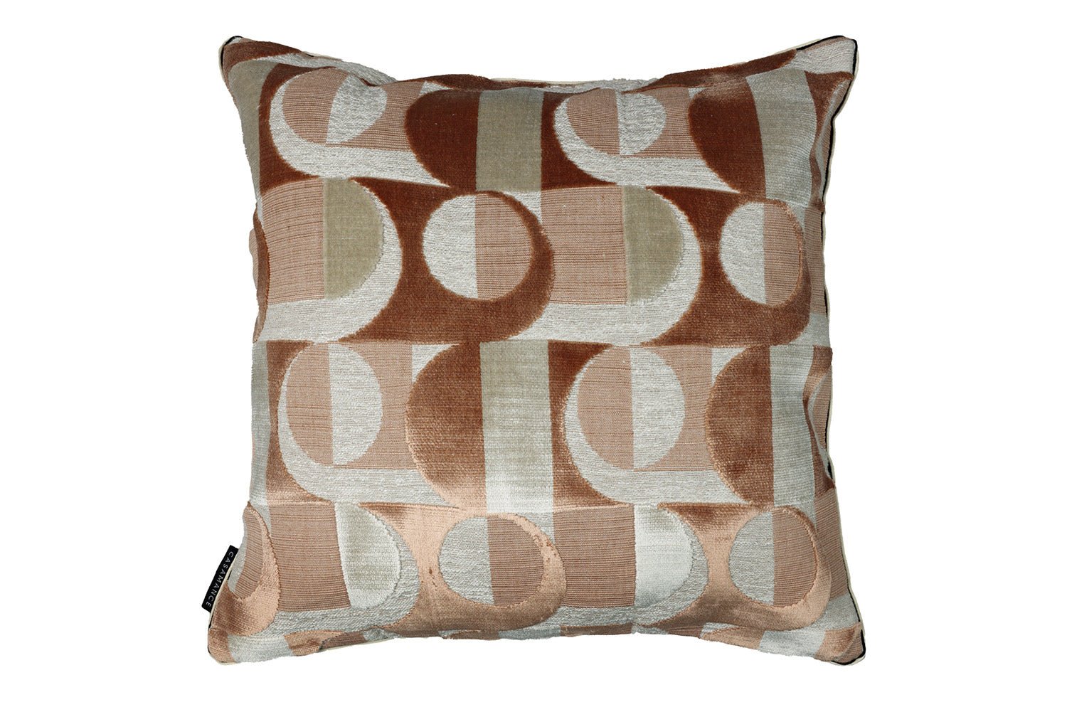 【海外取寄品】CASAMANCE ALLIANCE アリアンス クッションカバー(ローズ プードル) 45×45cm - HOUSE OF JAPAN Shop